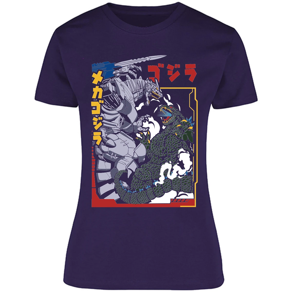 Blusa Es De Series Y Peliculas Godzilla Vs Mechagodzilla Blusa para Mujer 7
