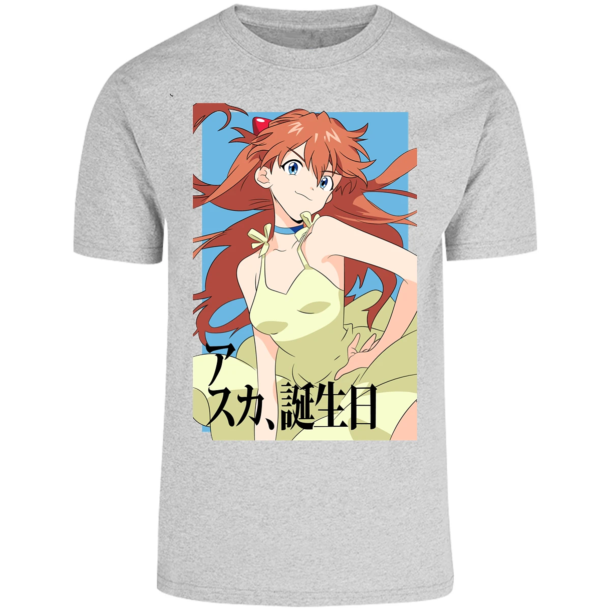 Playera Evangelion Asuka Anime para Adulto 8