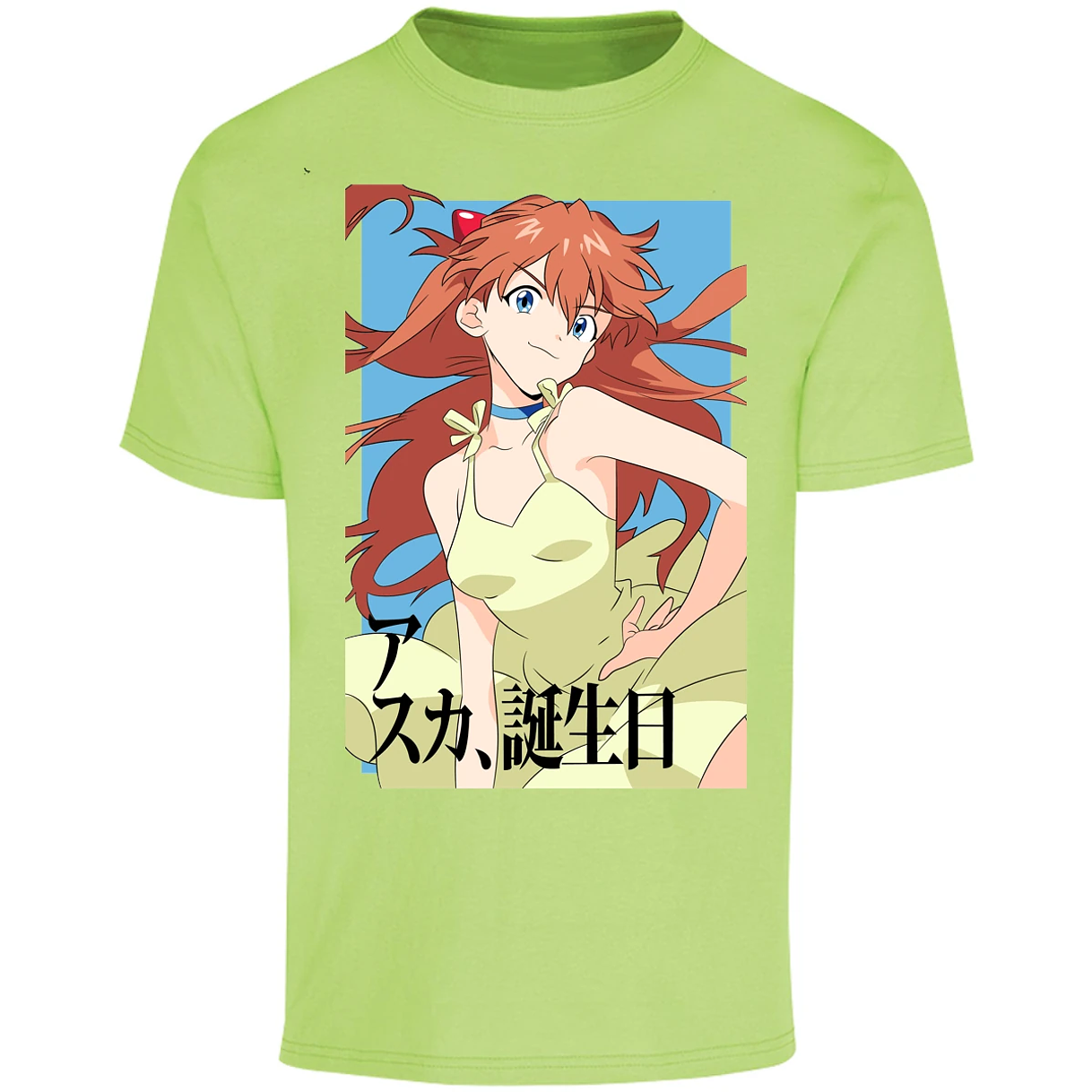 Playera Evangelion Asuka Anime para Adulto 43