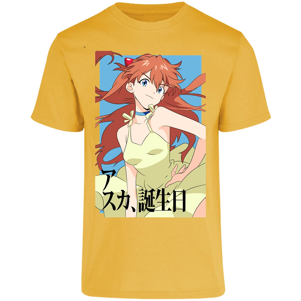 Playera Evangelion Asuka Anime para Adulto 38