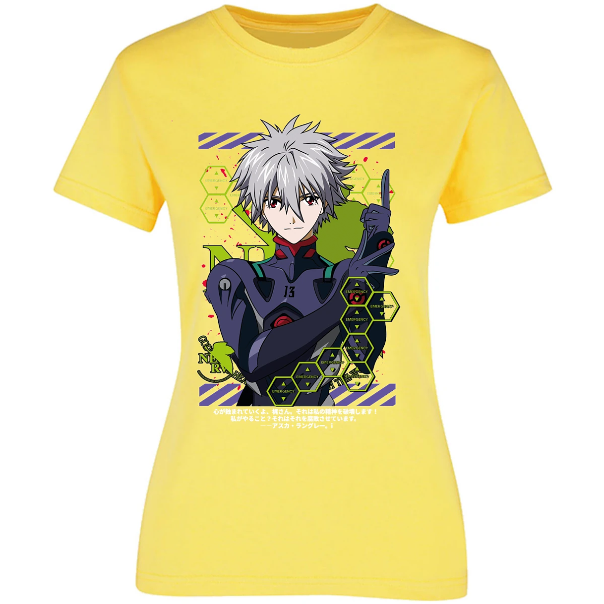 Blusa Evangelion Kagoru Blusa para Mujer 11