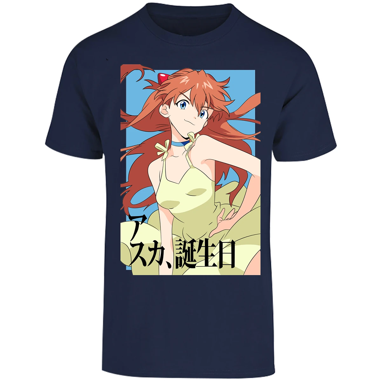 Playera Evangelion Asuka Anime para Adulto 46