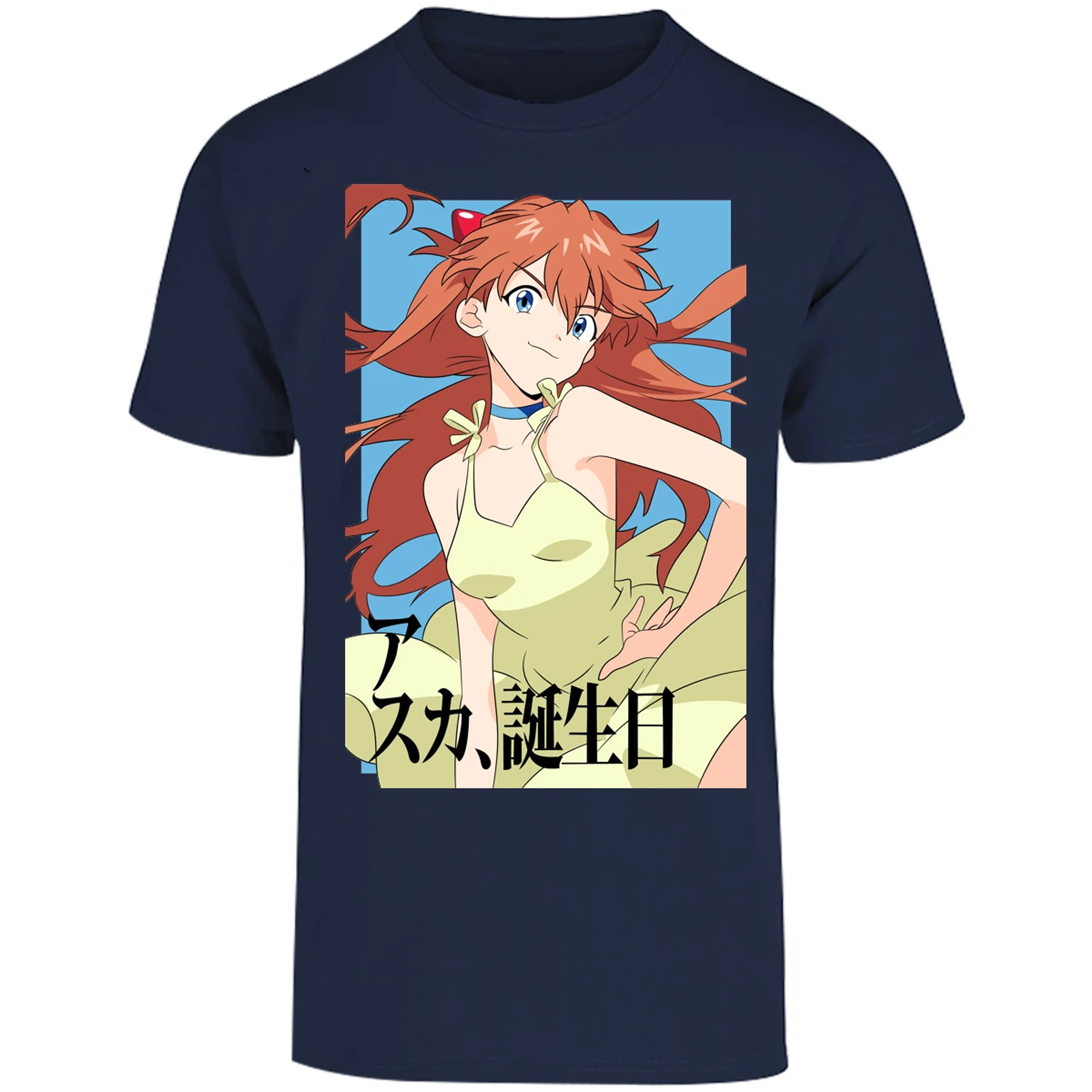 Playera Evangelion Asuka Anime para Adulto 46