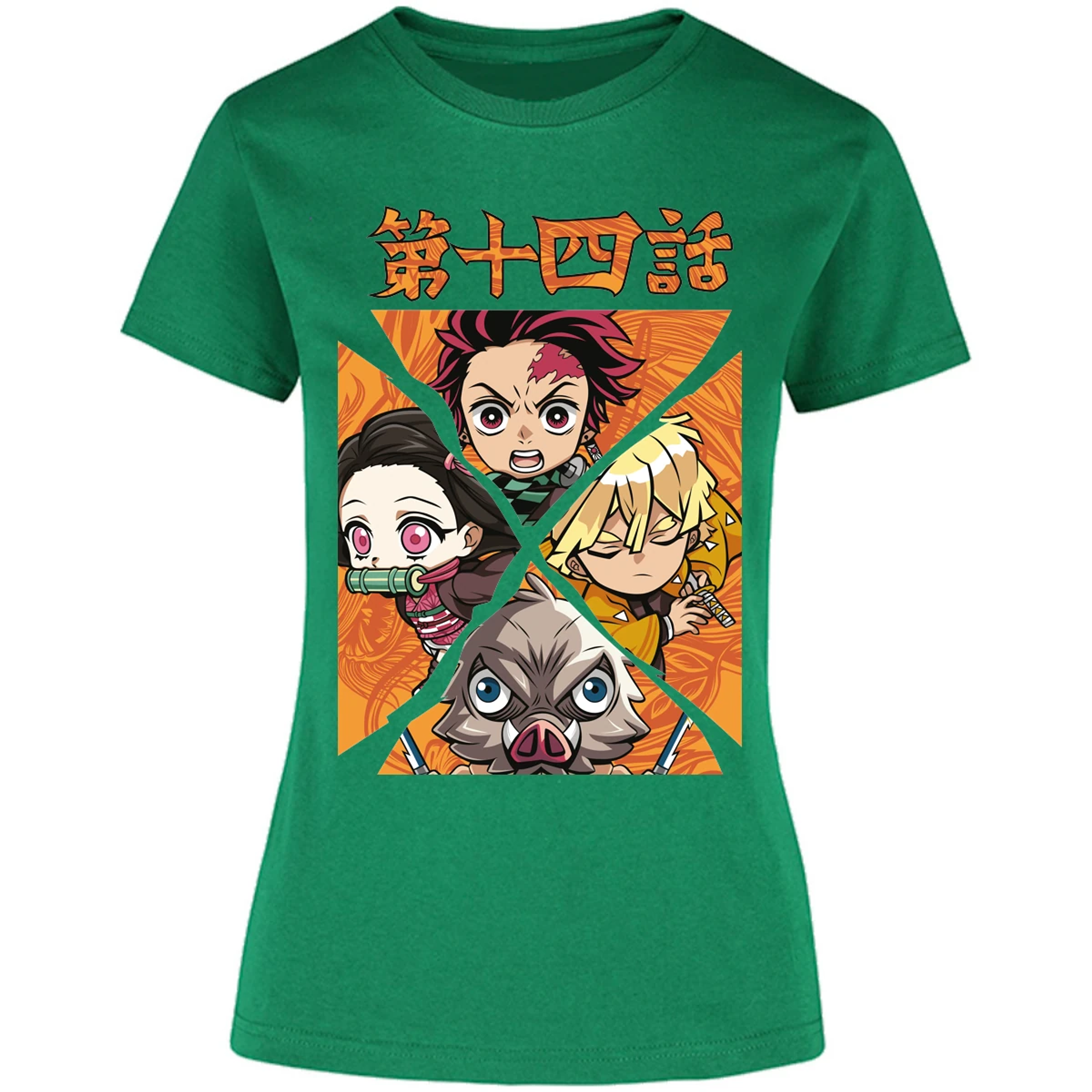 Blusa Demon Slayer Demon Salayer Chibi Blusa para Mujer 8