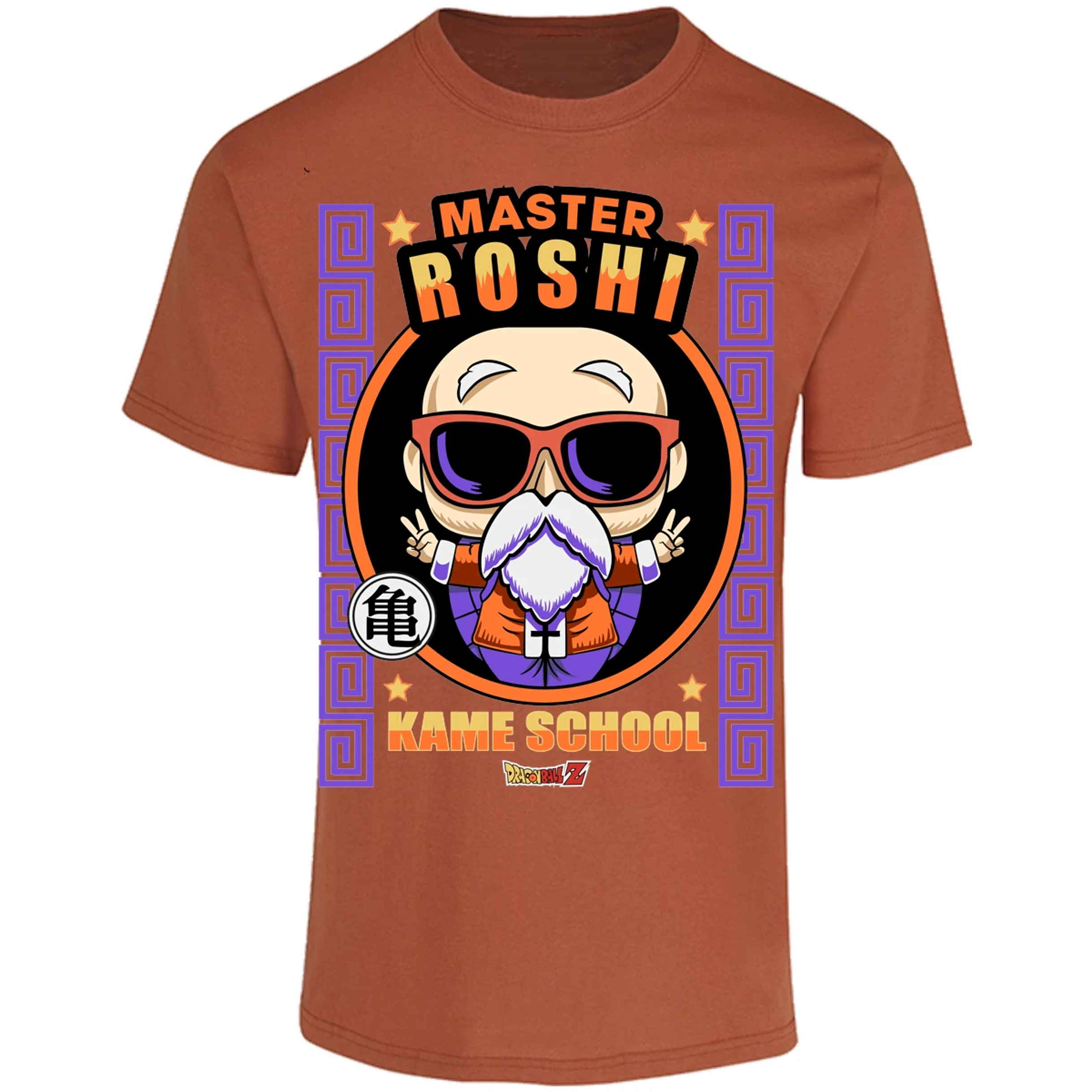 Playera Dragon Ball Funko Roshi para Adulto 4