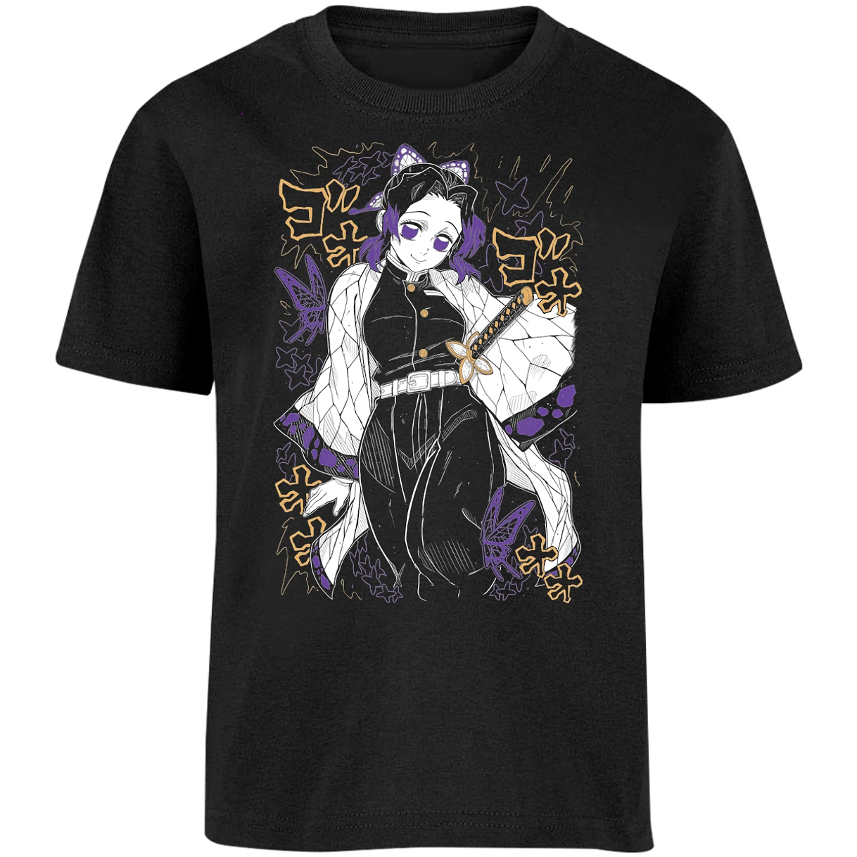 Playera Demon Slayer Shinobu para Niño 8