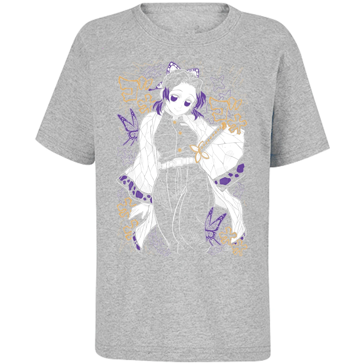 Playera Demon Slayer Shinobu para Niño 12