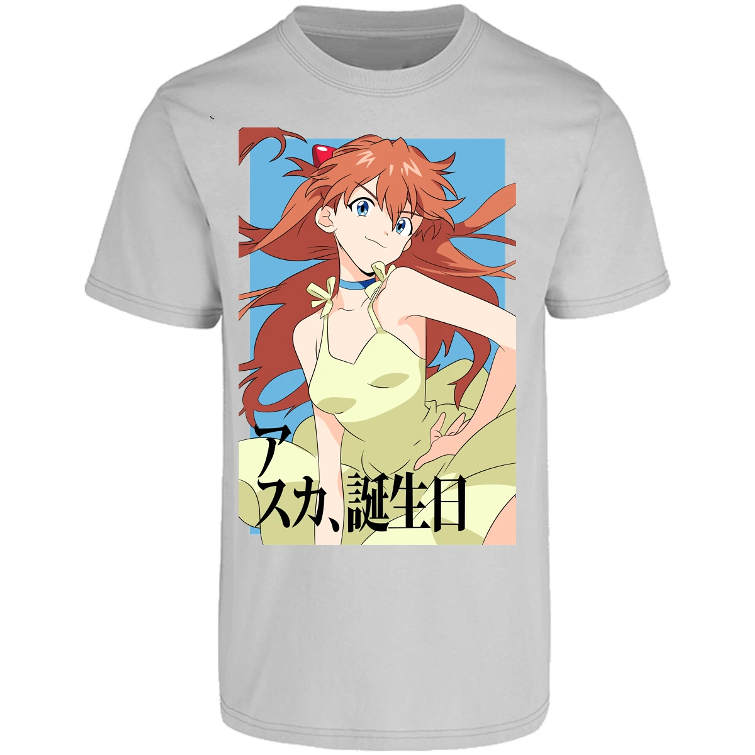 Playera Evangelion Asuka Anime para Adulto 30