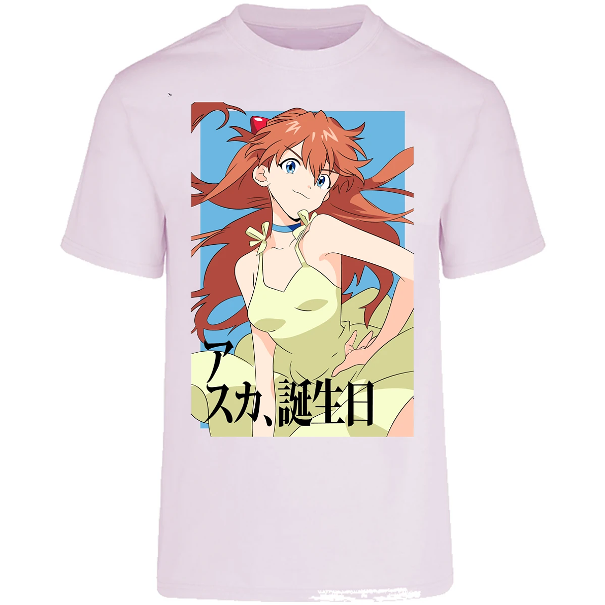 Playera Evangelion Asuka Anime para Adulto 10