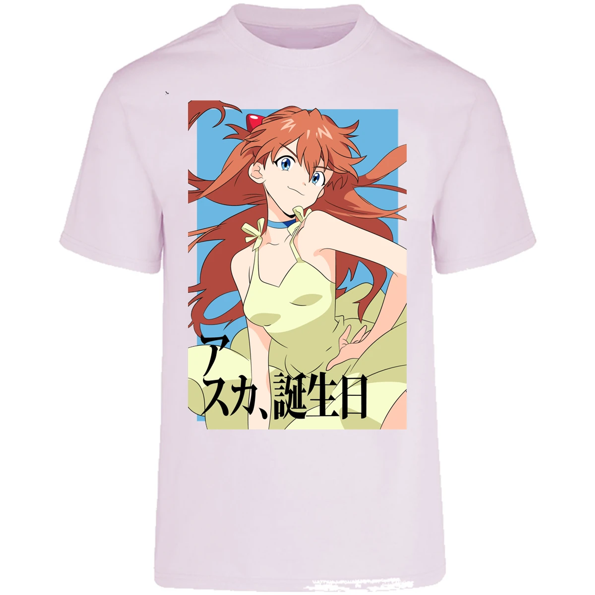 Playera Evangelion Asuka Anime para Adulto 10