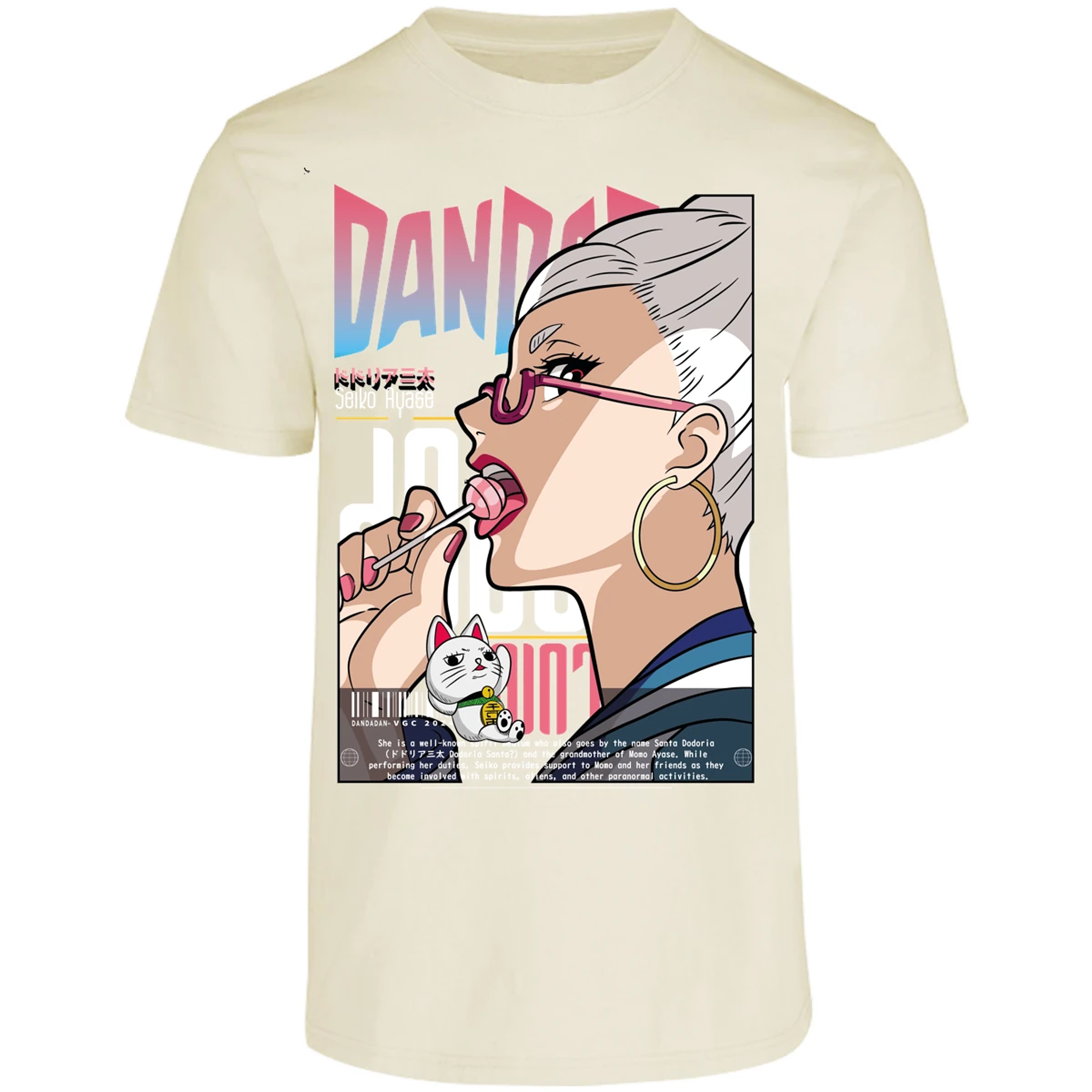 Playera Dandadan Seiko Ayase para Adulto 19