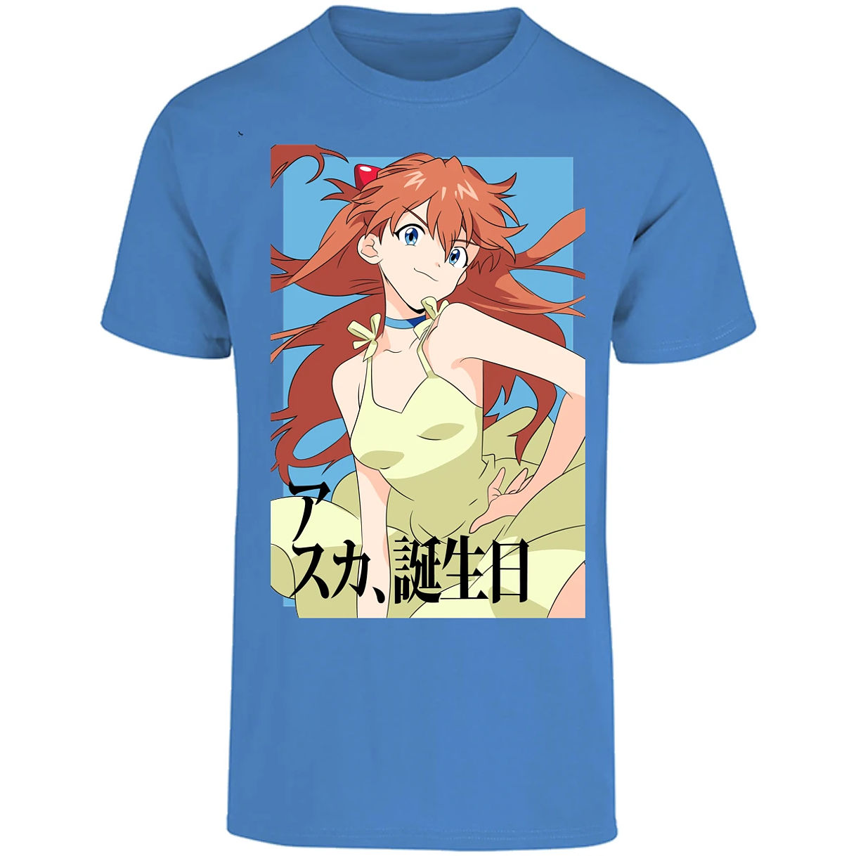 Playera Evangelion Asuka Anime para Adulto 44