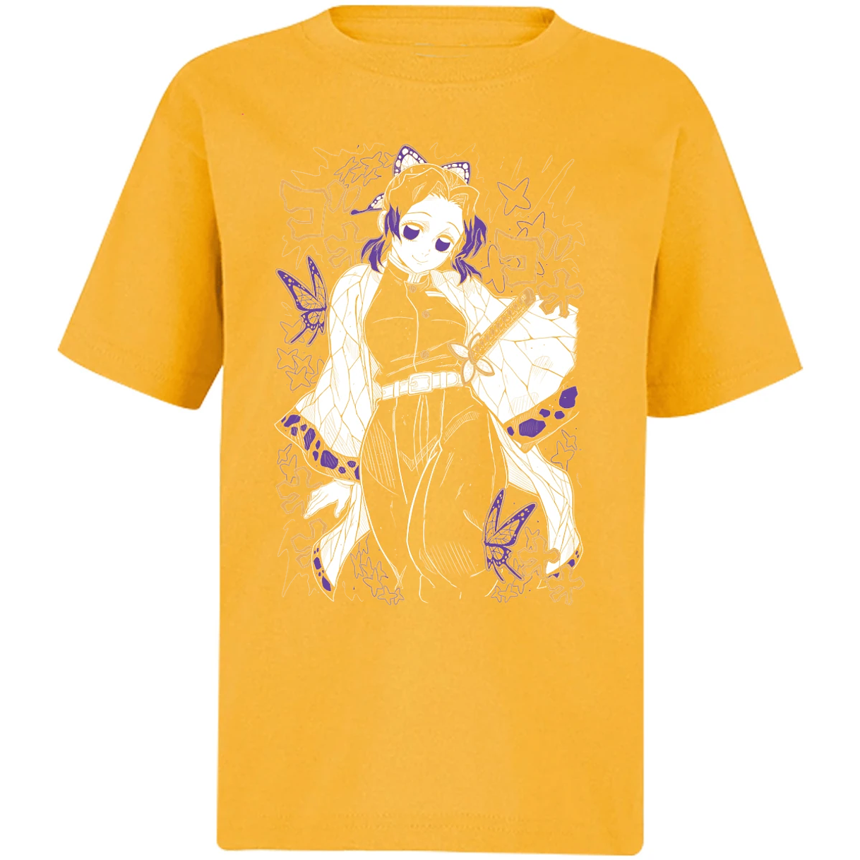 Playera Demon Slayer Shinobu para Niño 2
