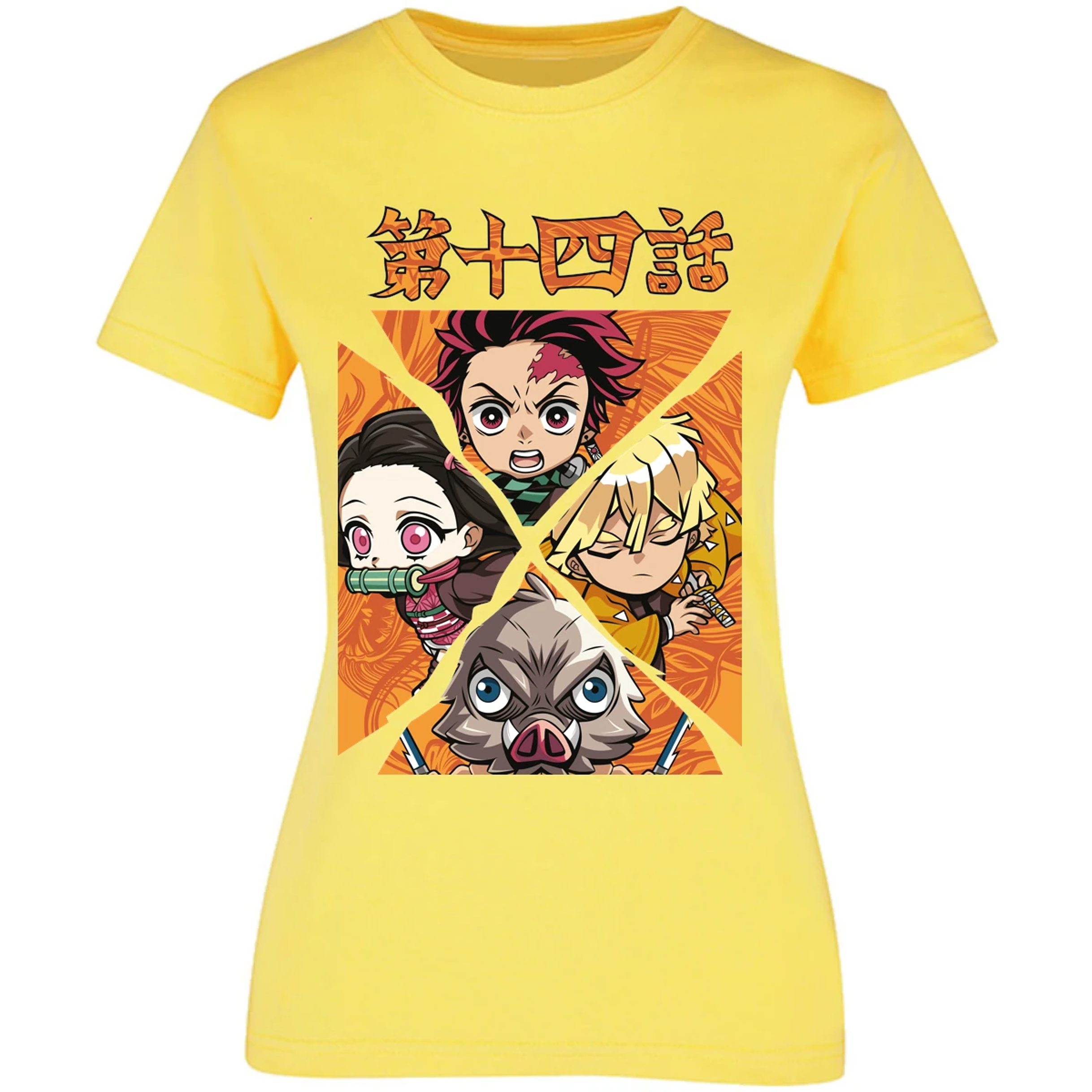 Blusa Demon Slayer Demon Salayer Chibi Blusa para Mujer 3