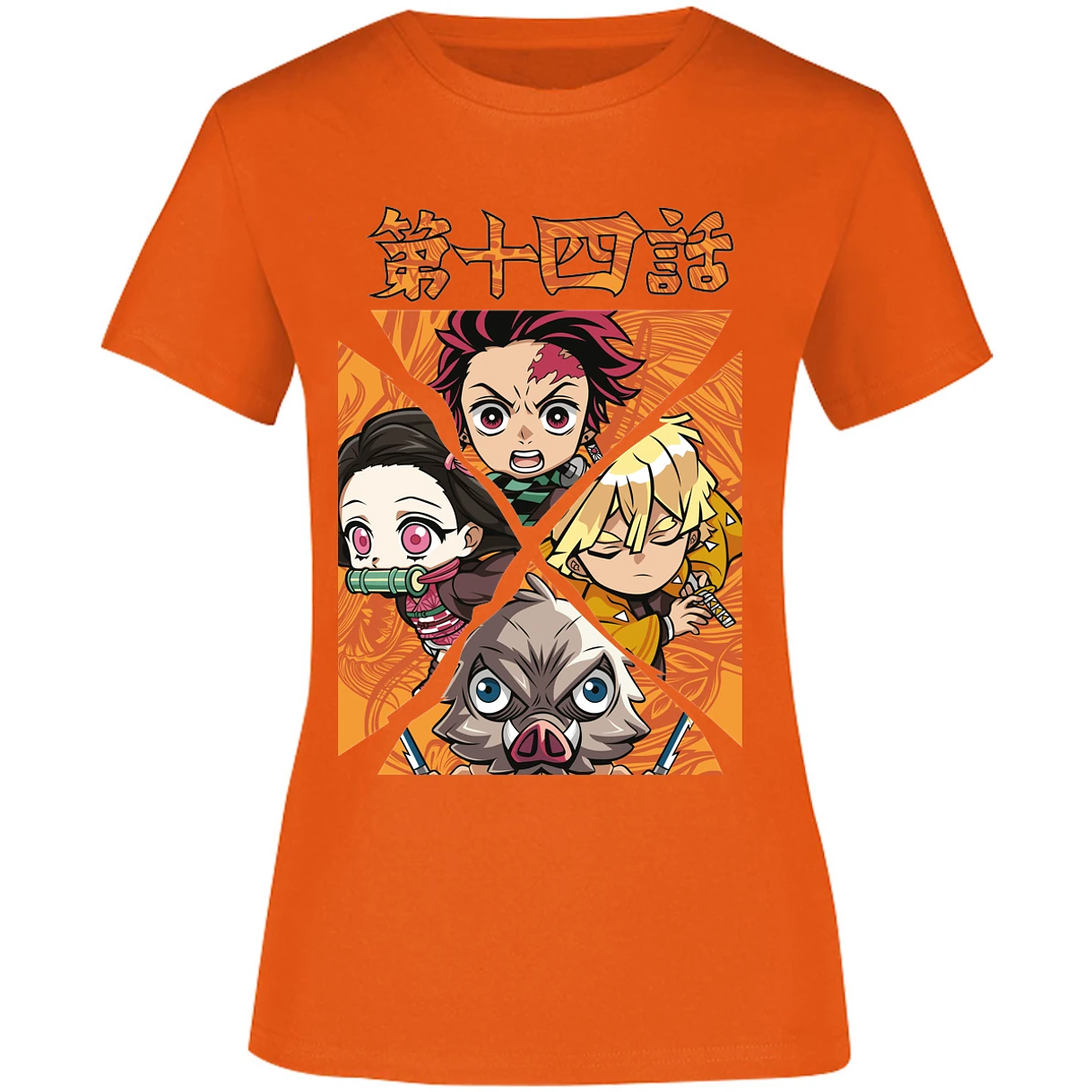 Blusa Demon Slayer Demon Salayer Chibi Blusa para Mujer 6
