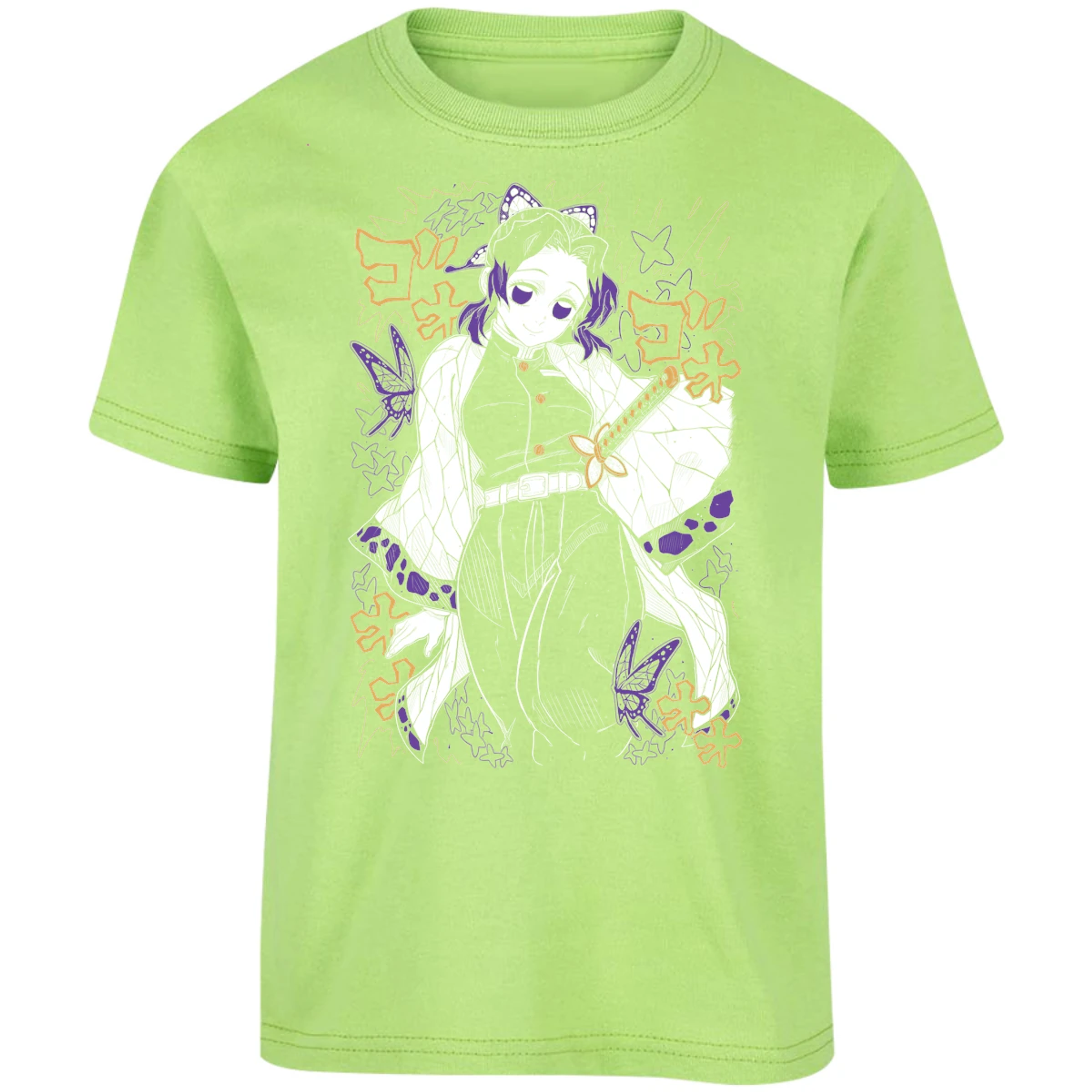 Playera Demon Slayer Shinobu para Niño 10