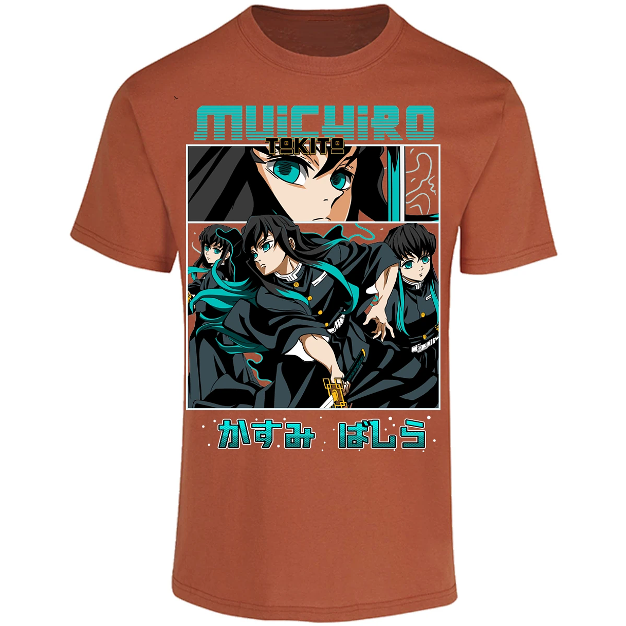 Playera Demon Slayer Tokito Anime para Adulto 8