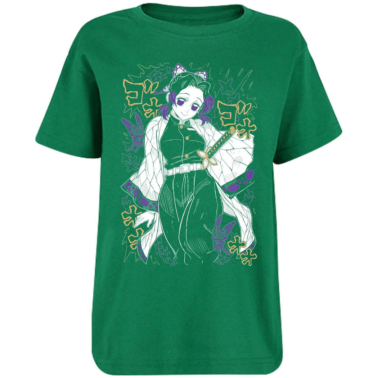 Playera Demon Slayer Shinobu para Niño 6