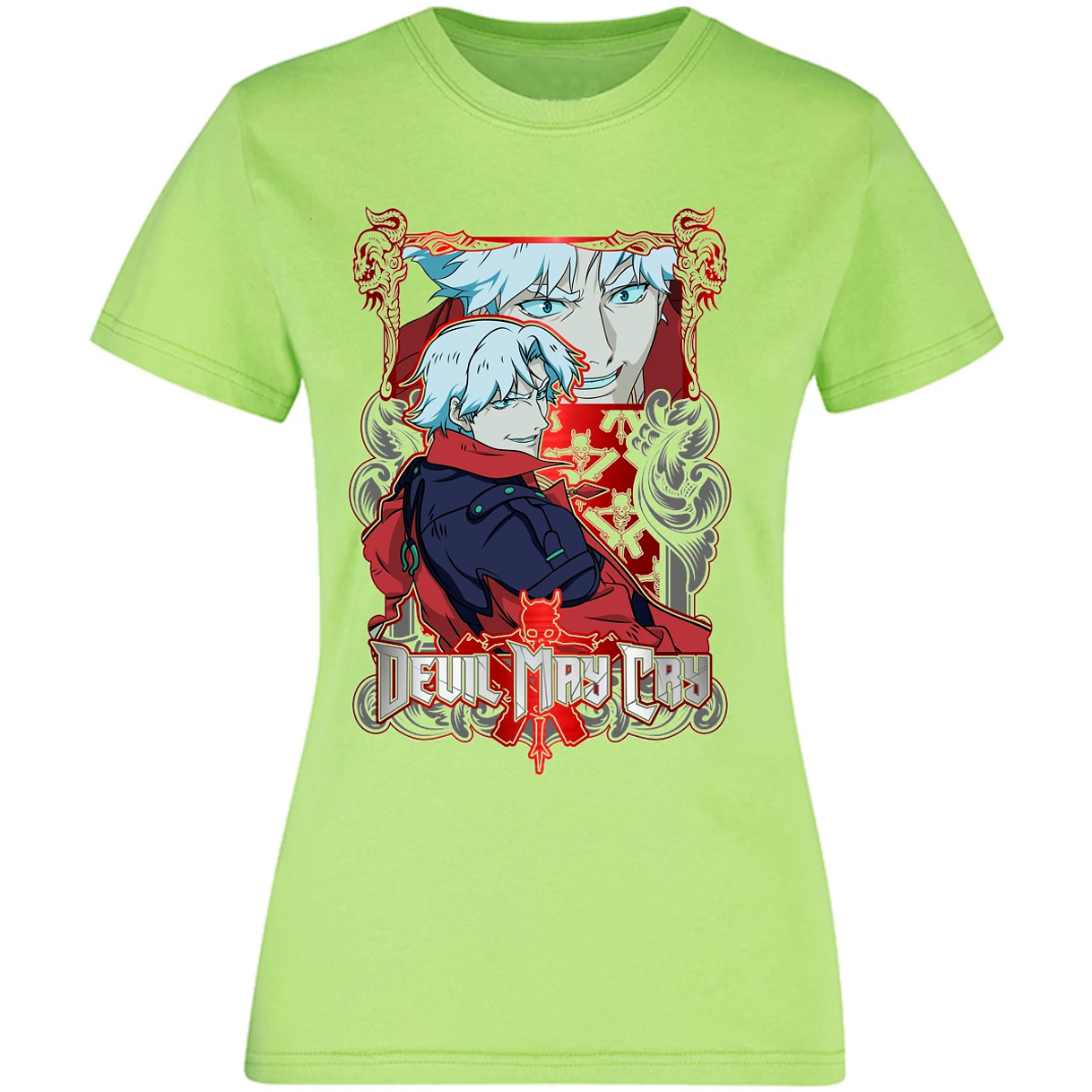 Blusa Devil May Cry Dante Dmc Blusa para Mujer 8