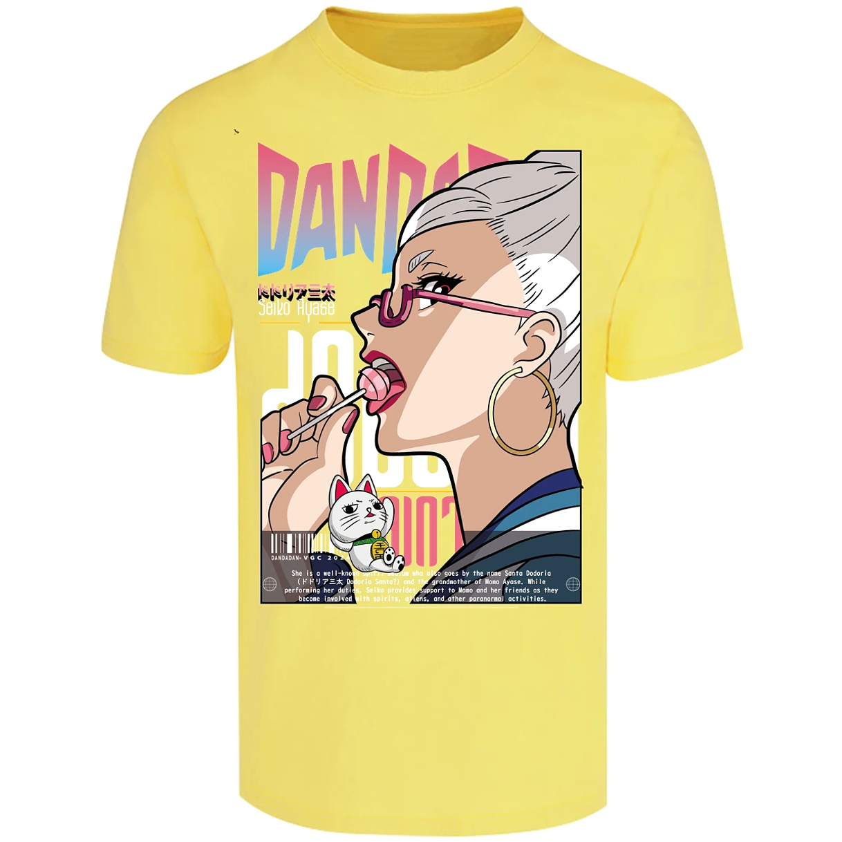 Playera Dandadan Seiko Ayase para Adulto 26