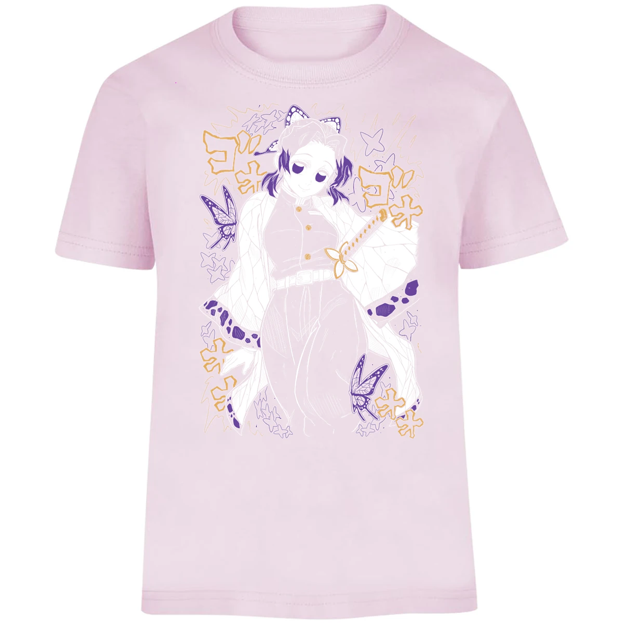 Playera Demon Slayer Shinobu para Niño 4