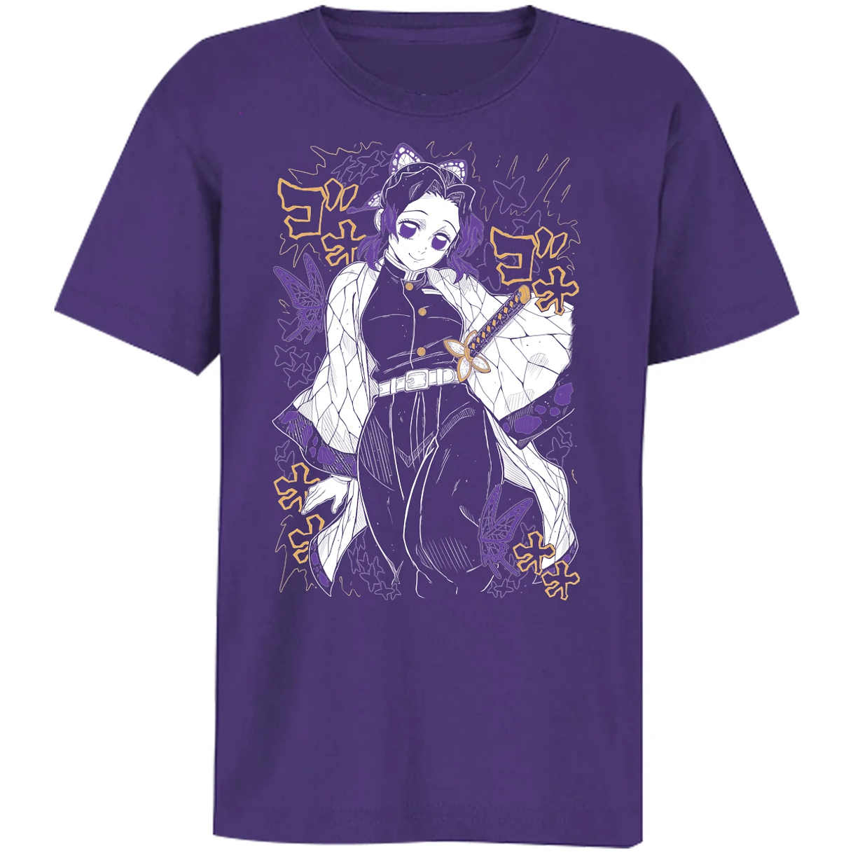 Playera Demon Slayer Shinobu para Niño 15