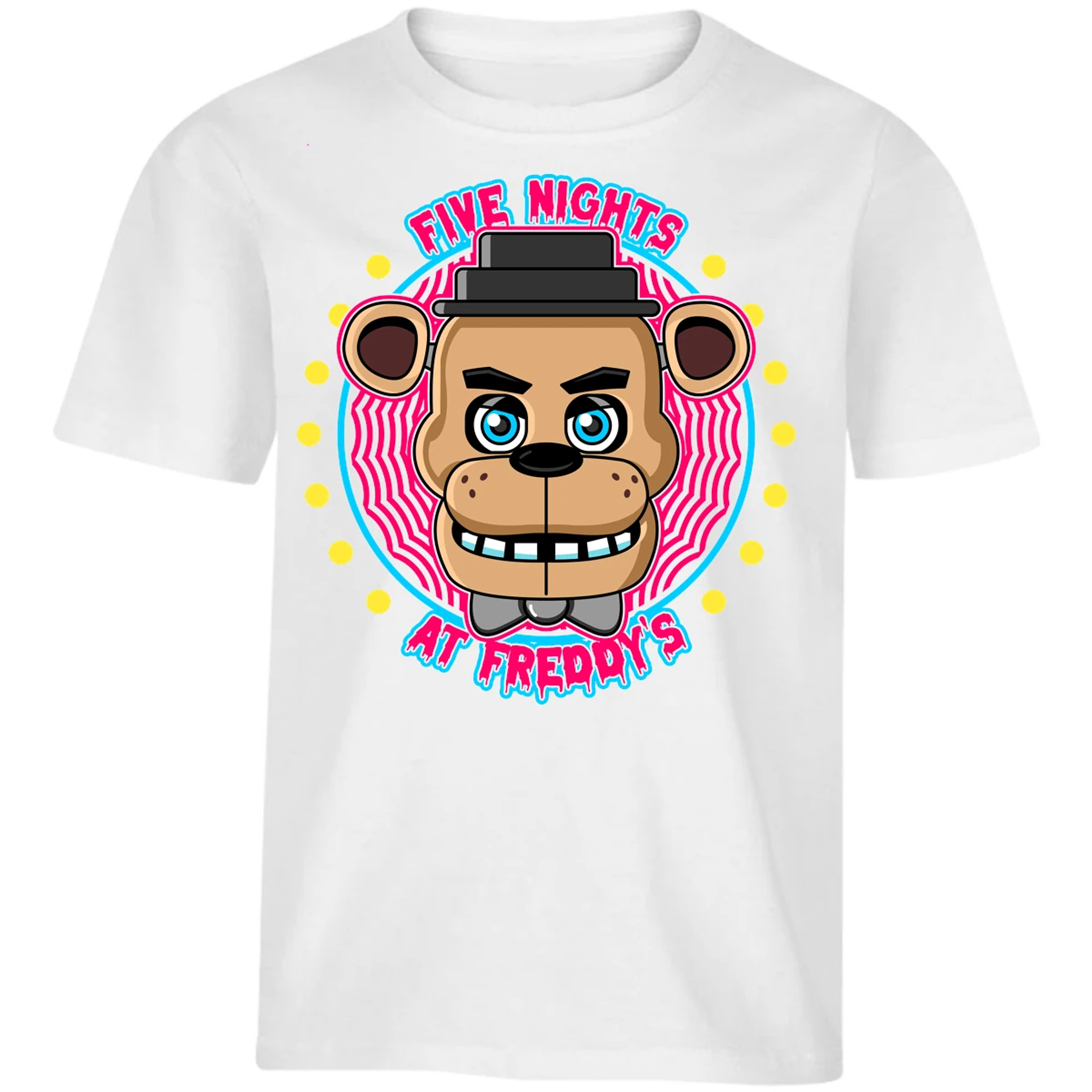 Playera Es De Series Y Peliculas Five Nights At Freddys para Niño 9