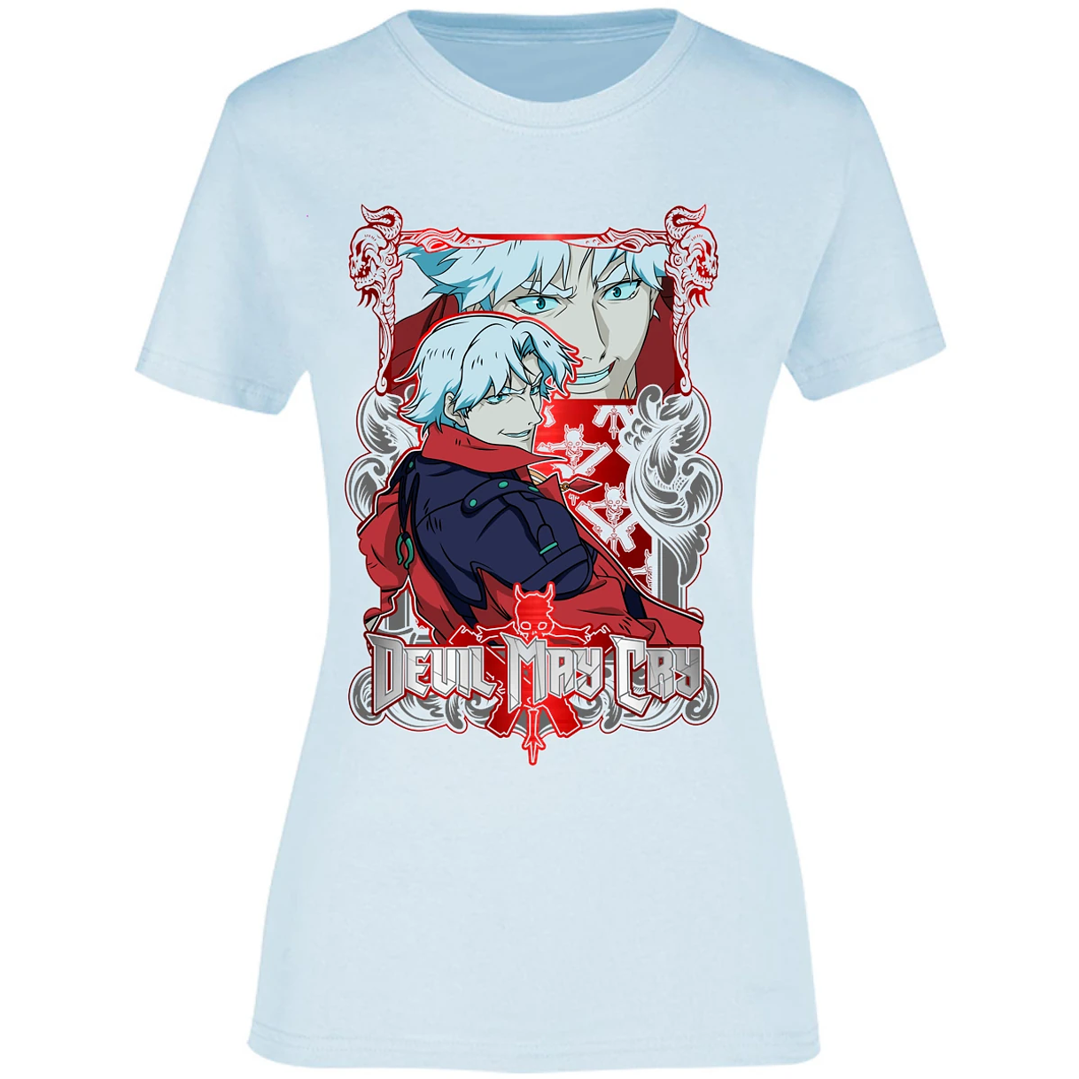 Blusa Devil May Cry Dante Dmc Blusa para Mujer 10