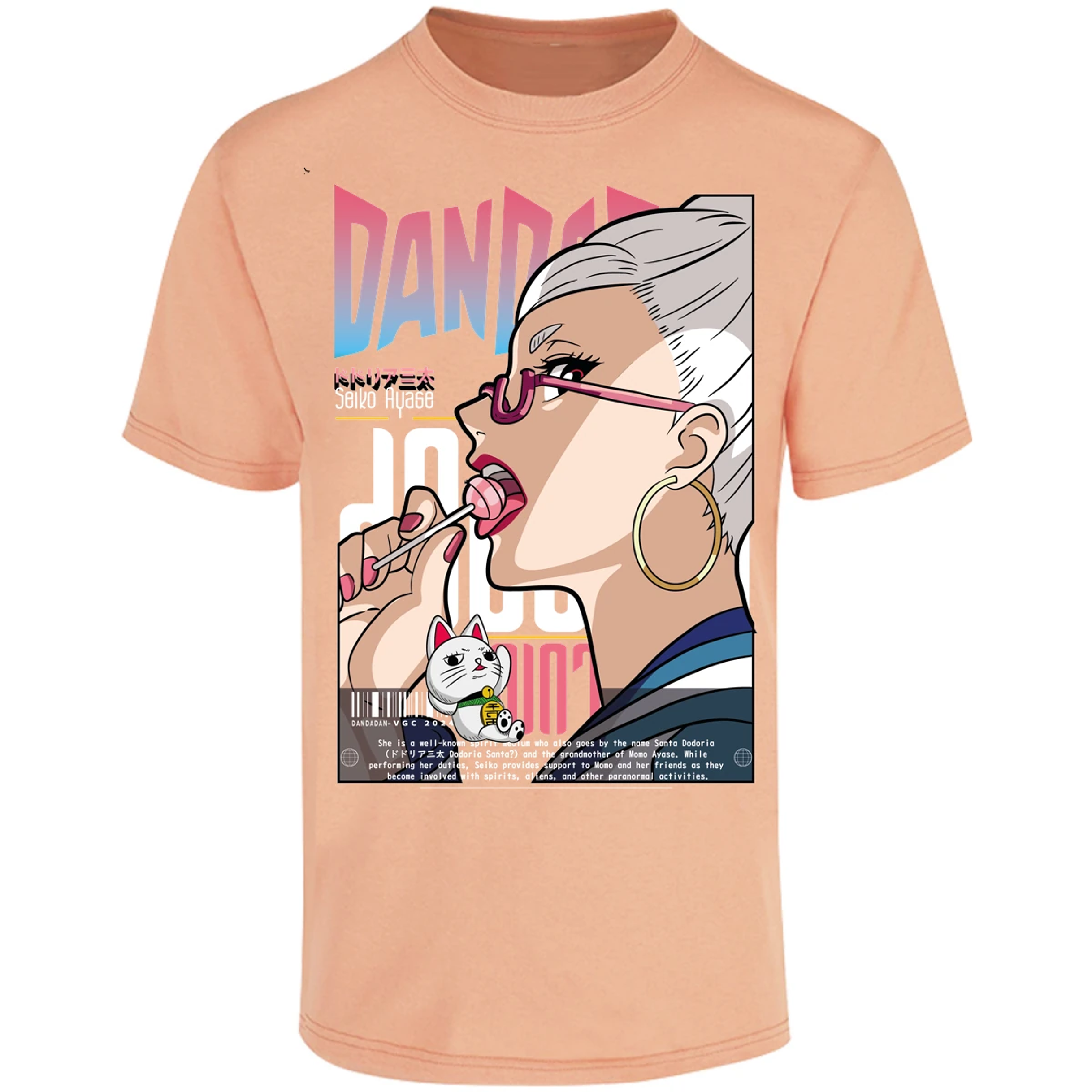 Playera Dandadan Seiko Ayase para Adulto 27