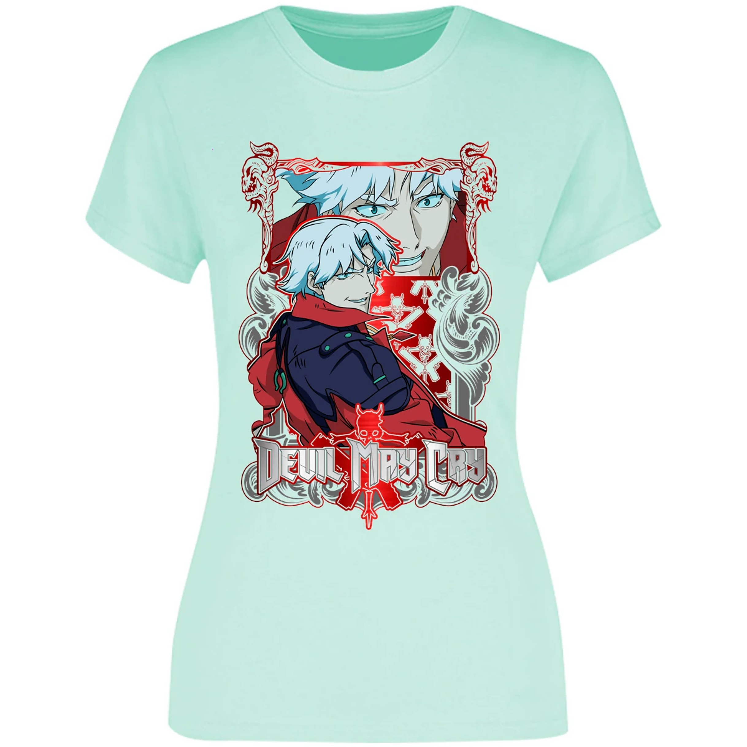 Blusa Devil May Cry Dante Dmc Blusa para Mujer 15