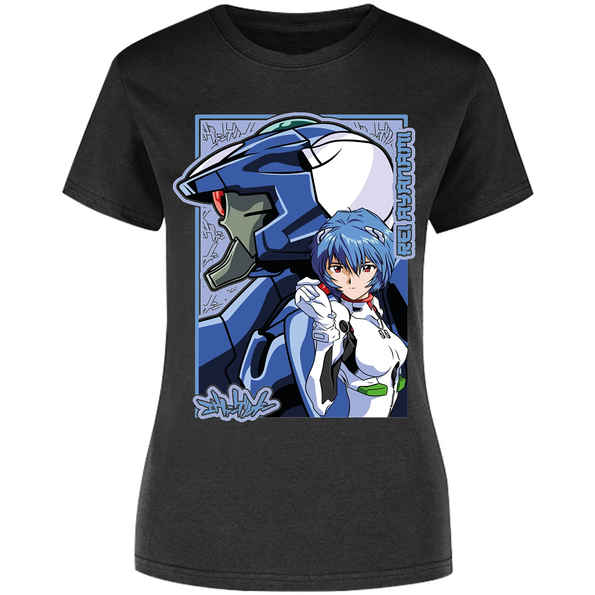 Blusa Evangelion Rei Eva 02 Blusa para Mujer 16