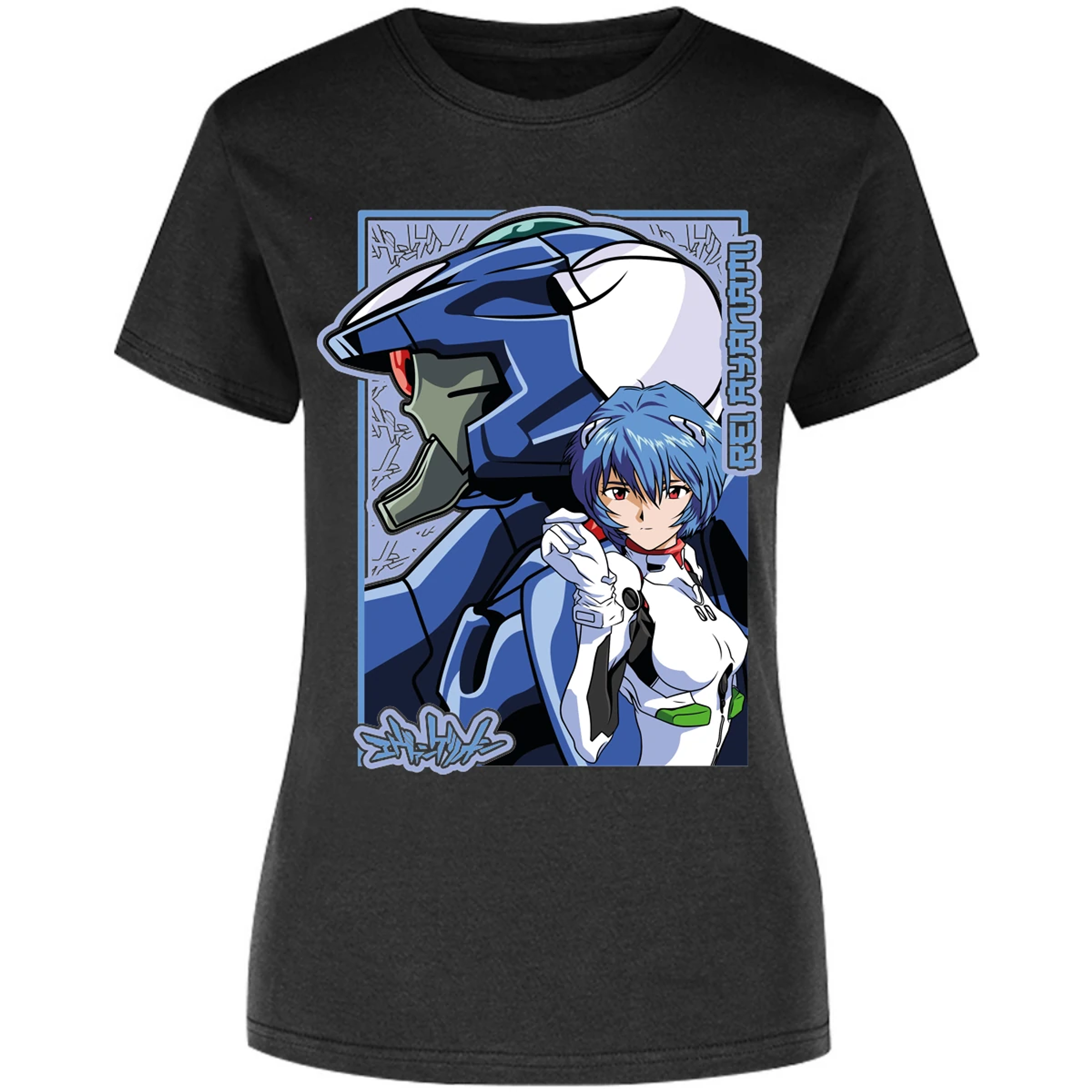 Blusa Evangelion Rei Eva 02 Blusa para Mujer 16