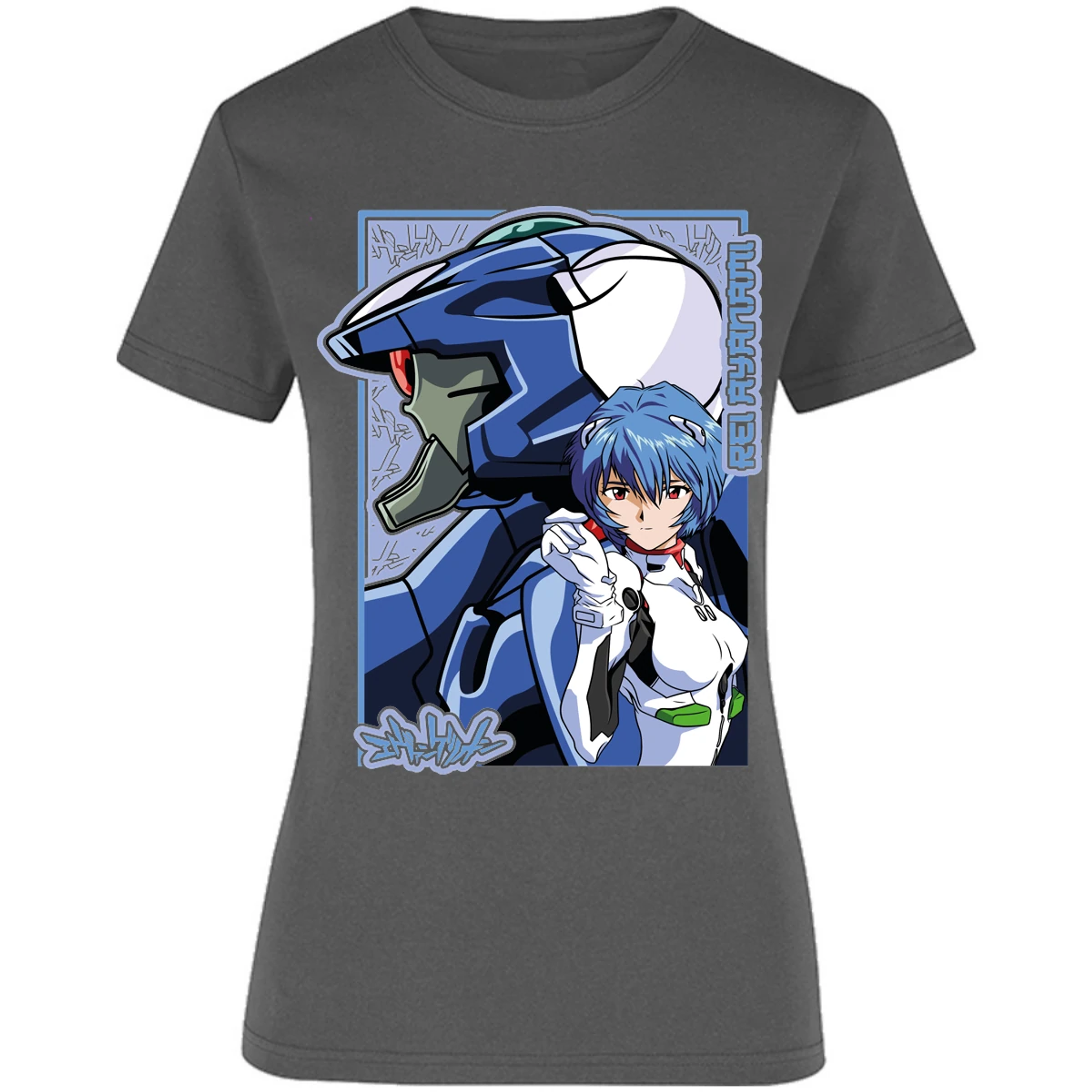 Blusa Evangelion Rei Eva 02 Blusa para Mujer 15