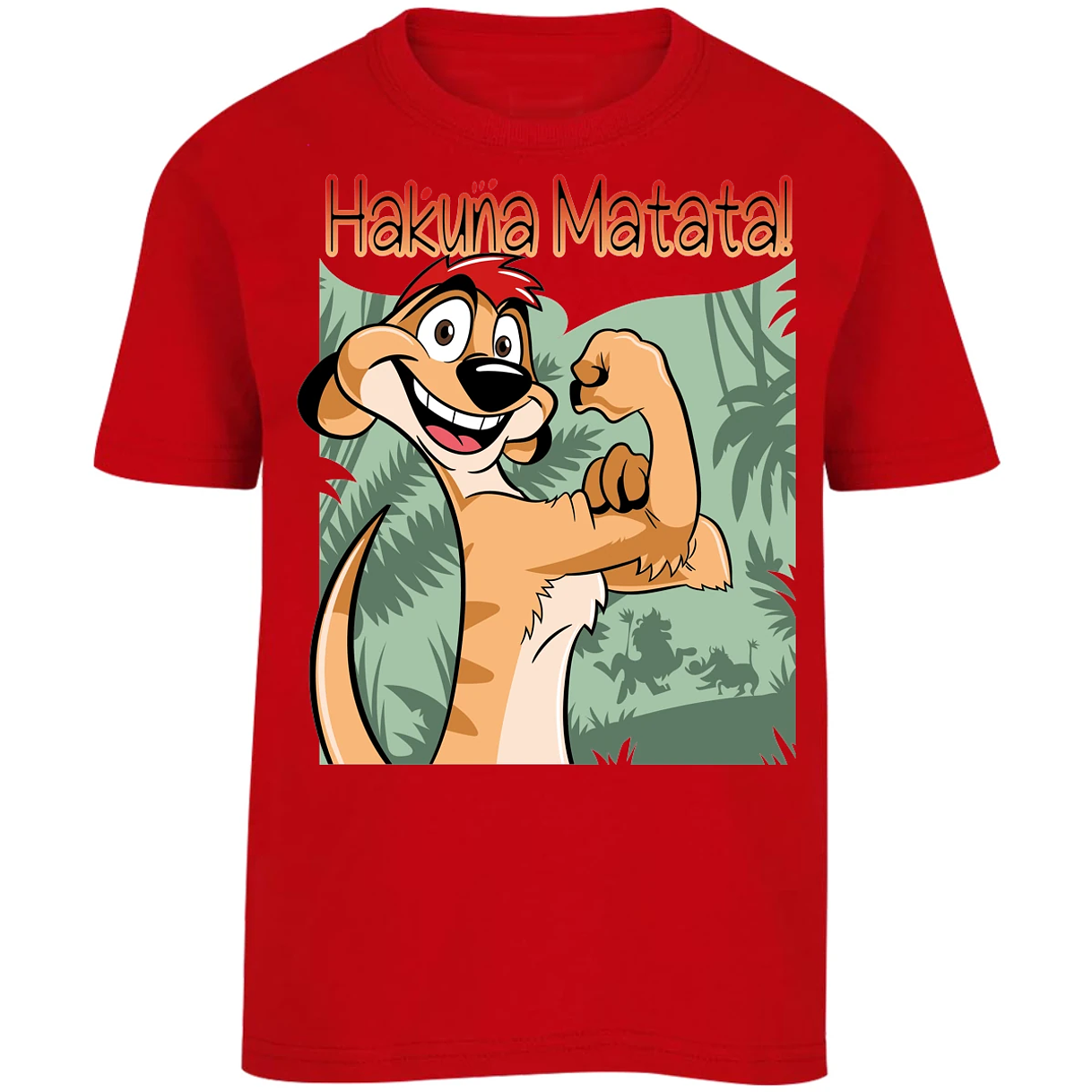 Playera Es De Series Y Peliculas Timon para Niño 5