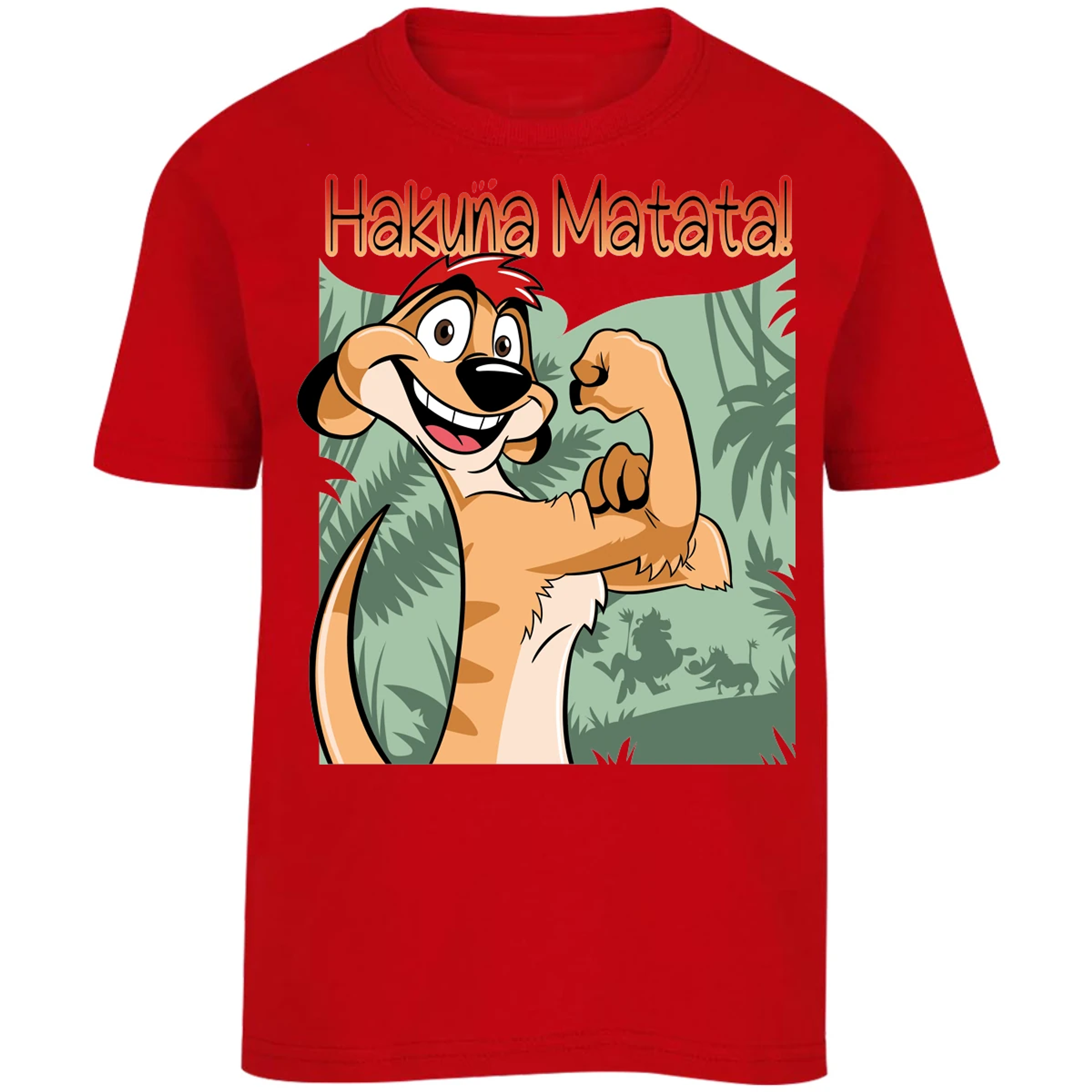 Playera Es De Series Y Peliculas Timon para Niño 5