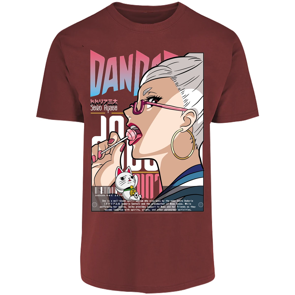 Playera Dandadan Seiko Ayase para Adulto 12