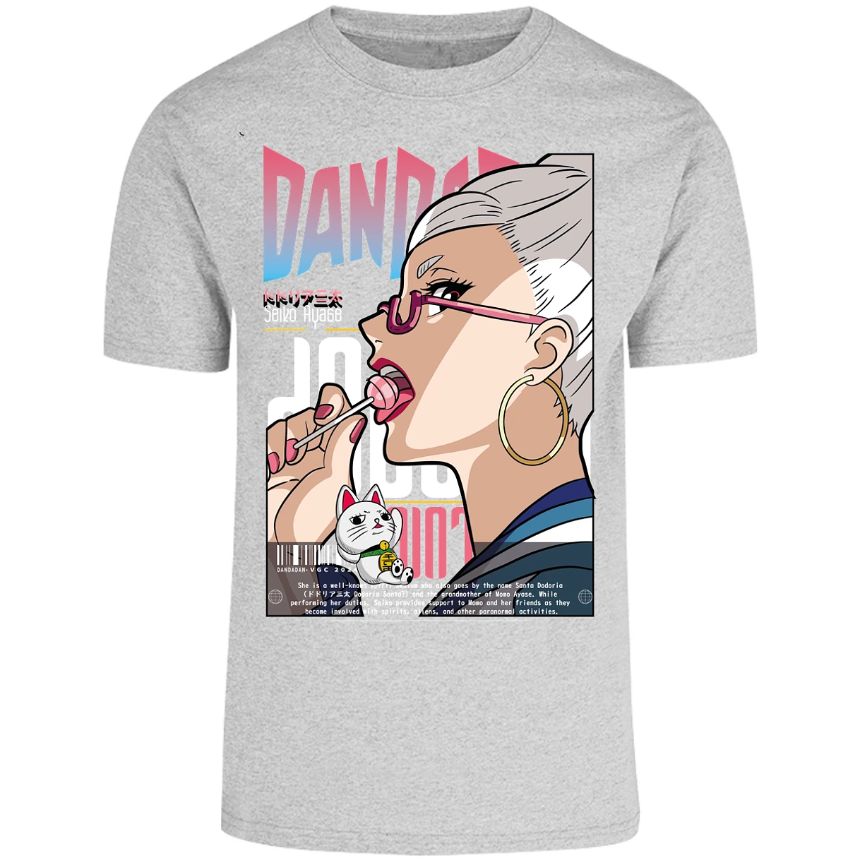 Playera Dandadan Seiko Ayase para Adulto 8