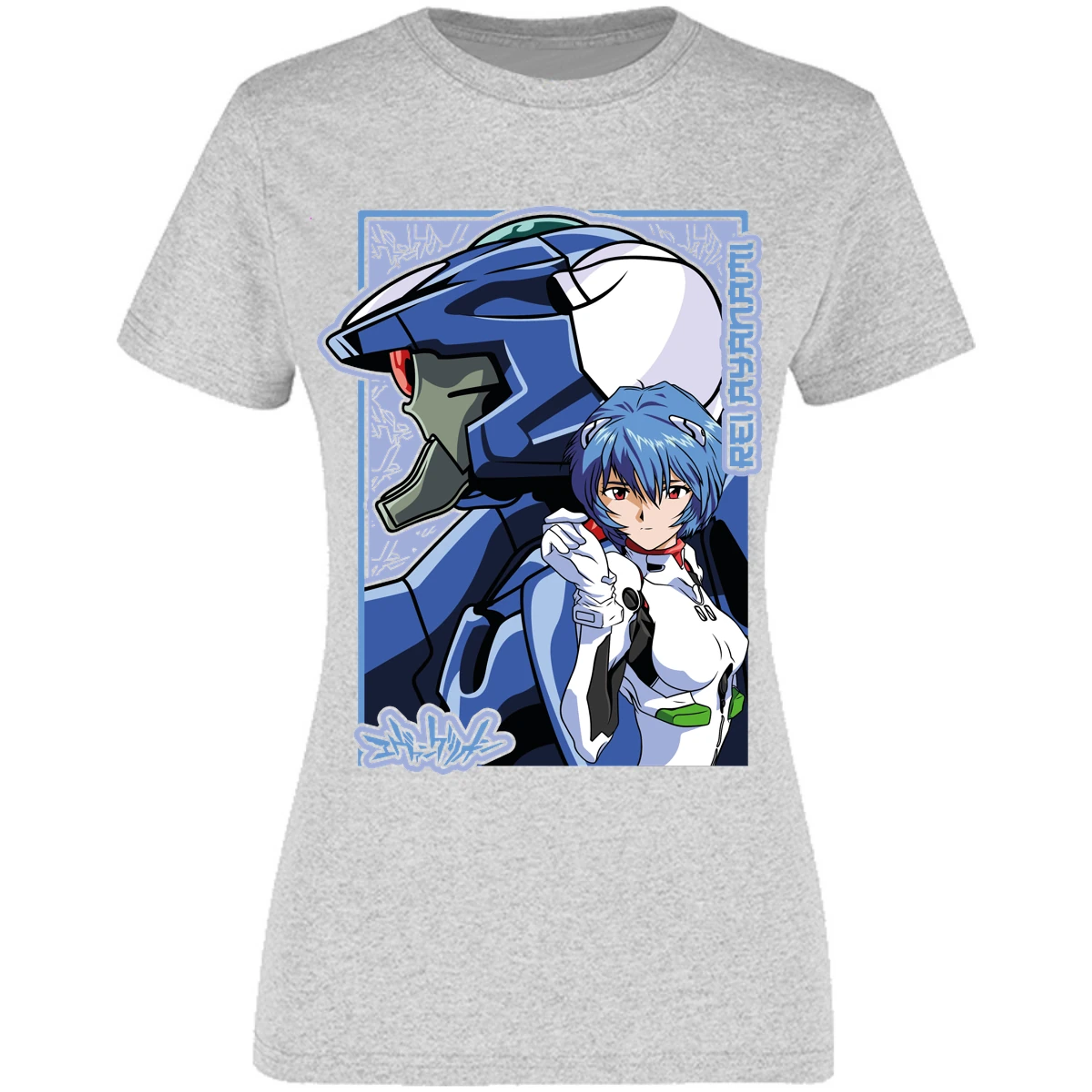 Blusa Evangelion Rei Eva 02 Blusa para Mujer 6