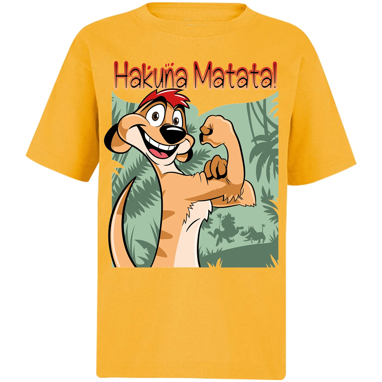 Playera Es De Series Y Peliculas Timon para Niño 2