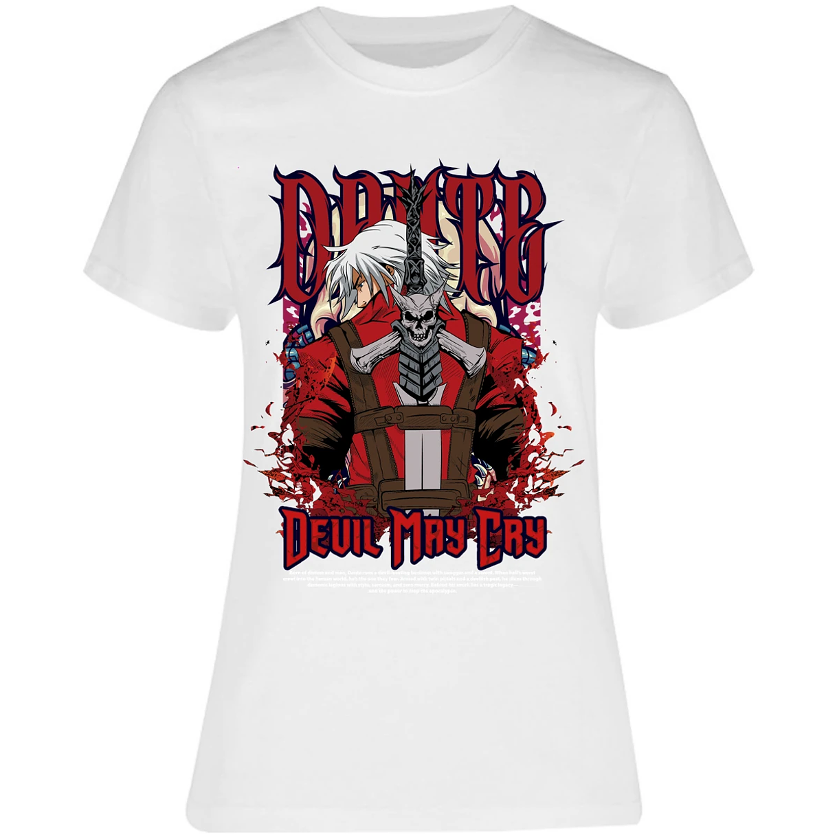 Blusa Devil May Cry Devil May Cry Dante Blusa para Mujer 16