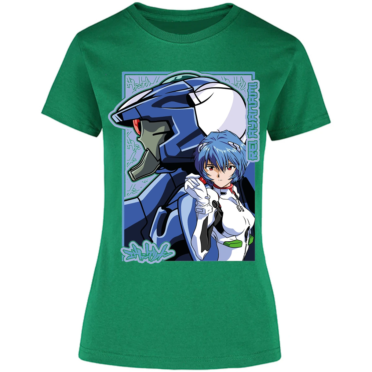 Blusa Evangelion Rei Eva 02 Blusa para Mujer 14