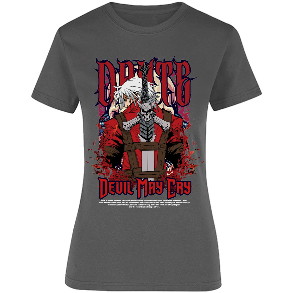 Blusa Devil May Cry Devil May Cry Dante Blusa para Mujer 5