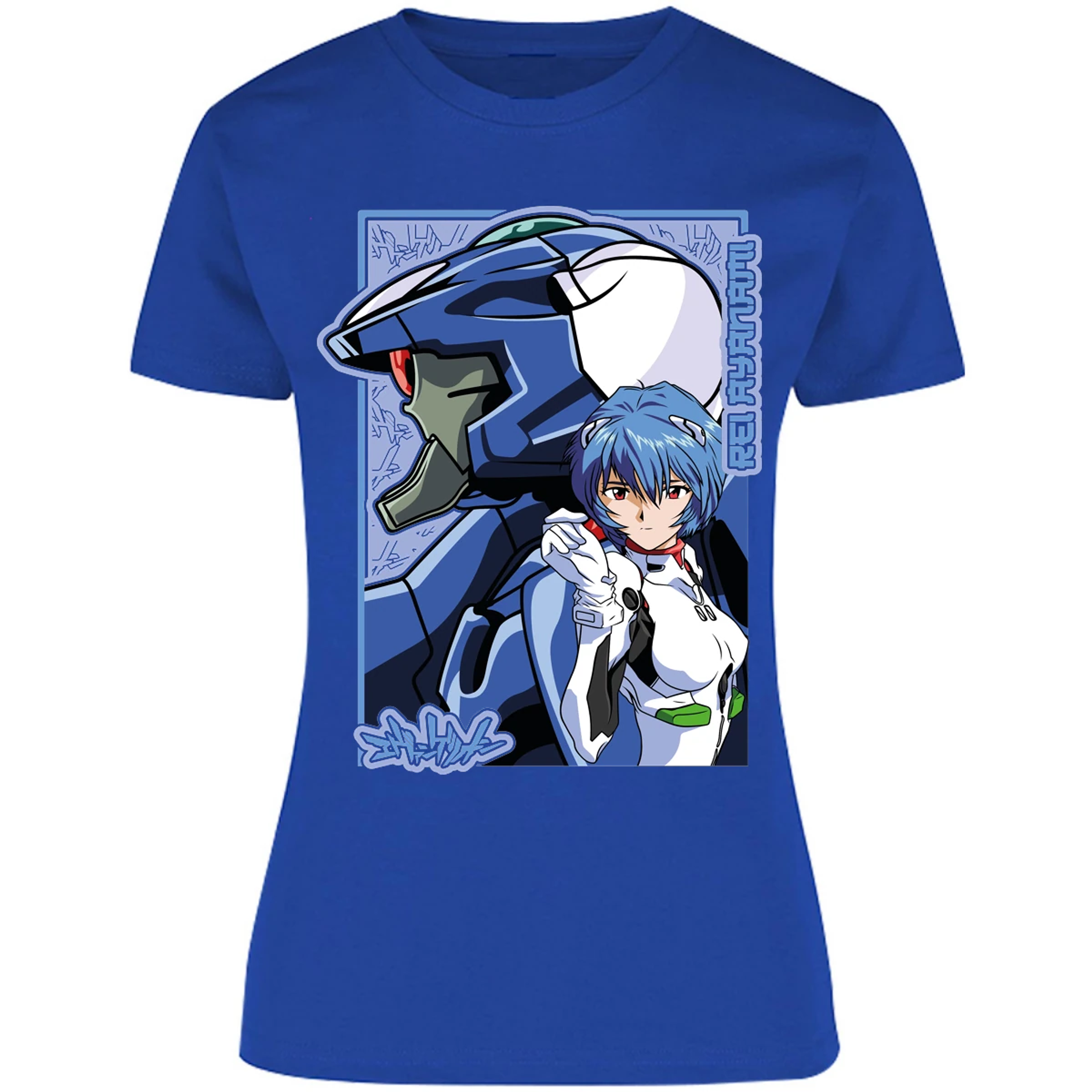 Blusa Evangelion Rei Eva 02 Blusa para Mujer 8