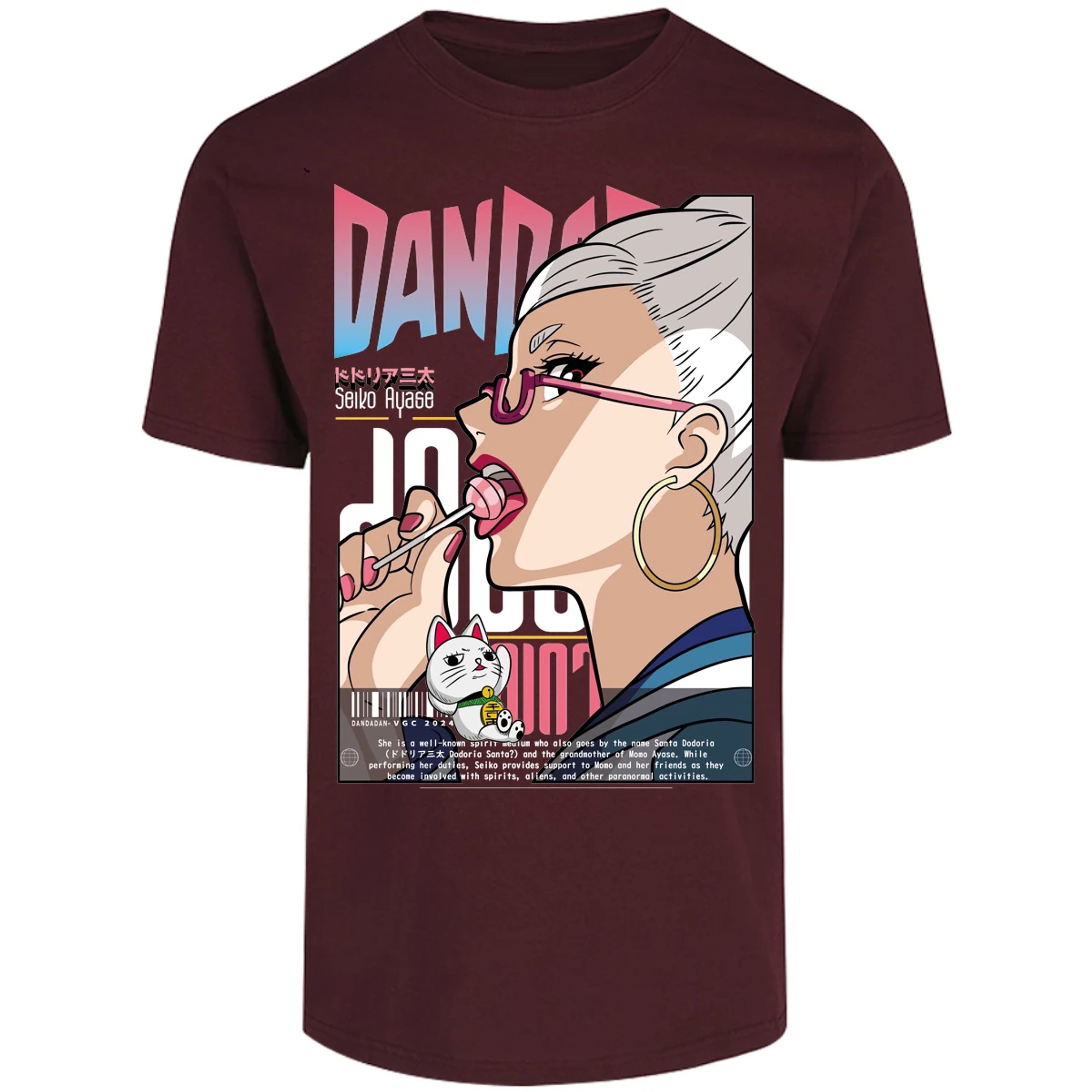 Playera Dandadan Seiko Ayase para Adulto 20