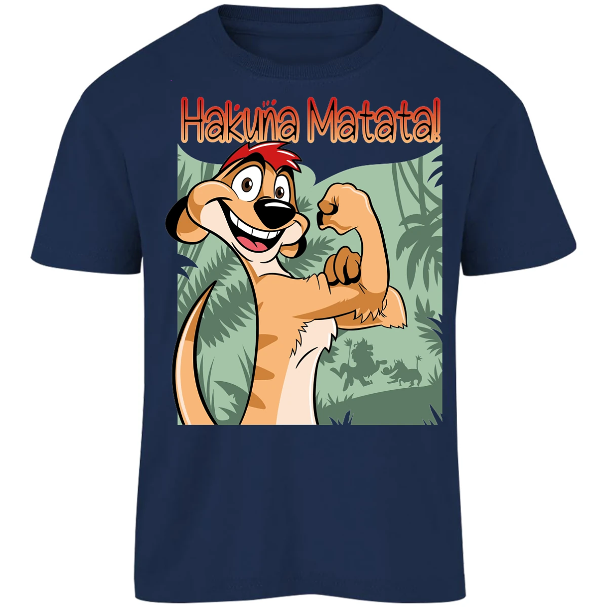 Playera Es De Series Y Peliculas Timon para Niño 7