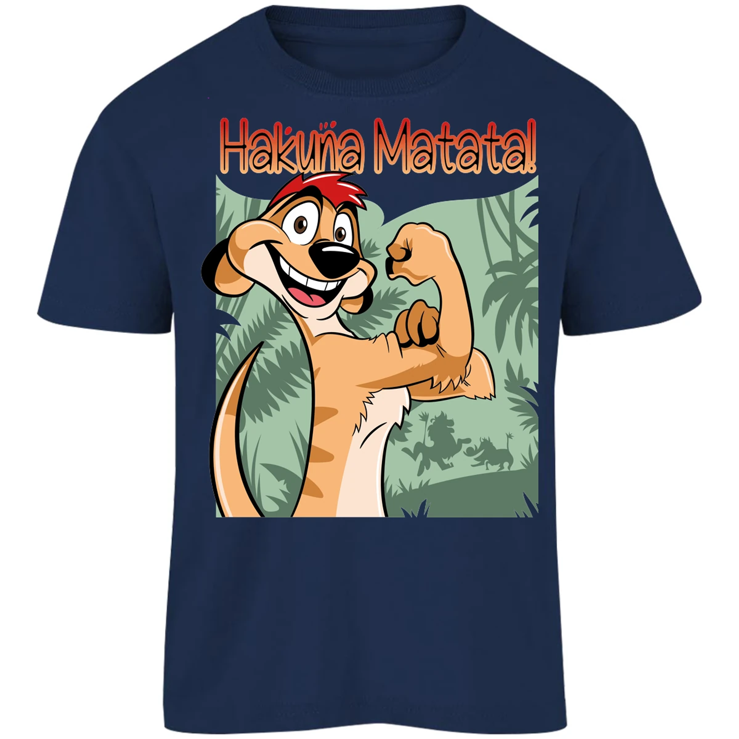 Playera Es De Series Y Peliculas Timon para Niño 7