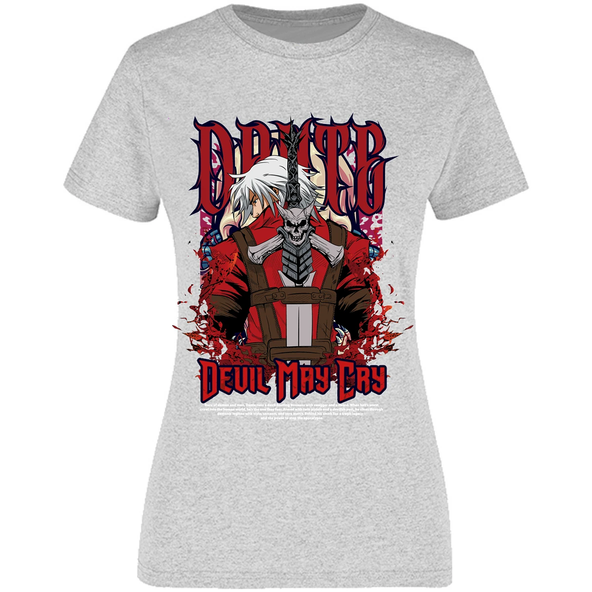 Blusa Devil May Cry Devil May Cry Dante Blusa para Mujer 7