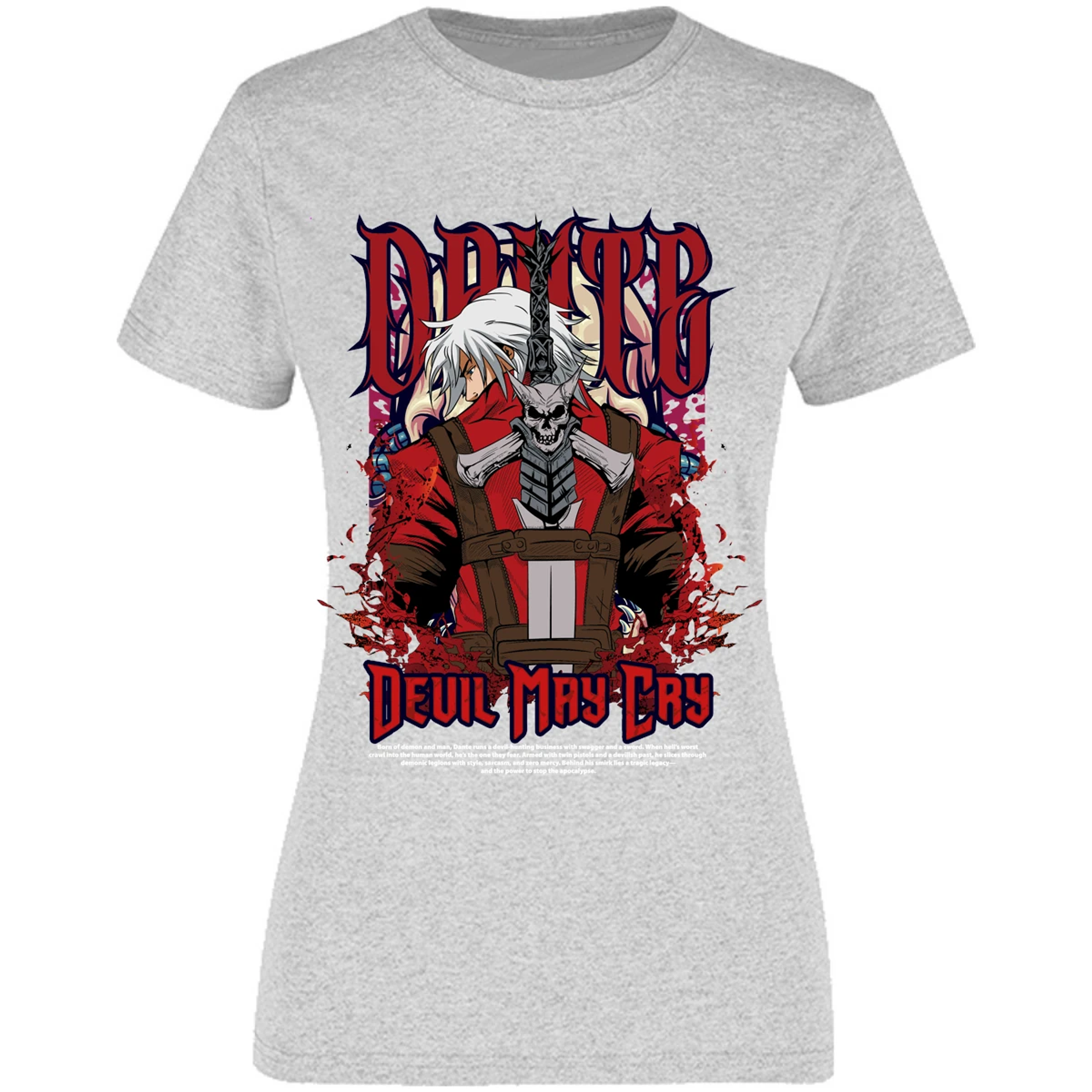 Blusa Devil May Cry Devil May Cry Dante Blusa para Mujer 7