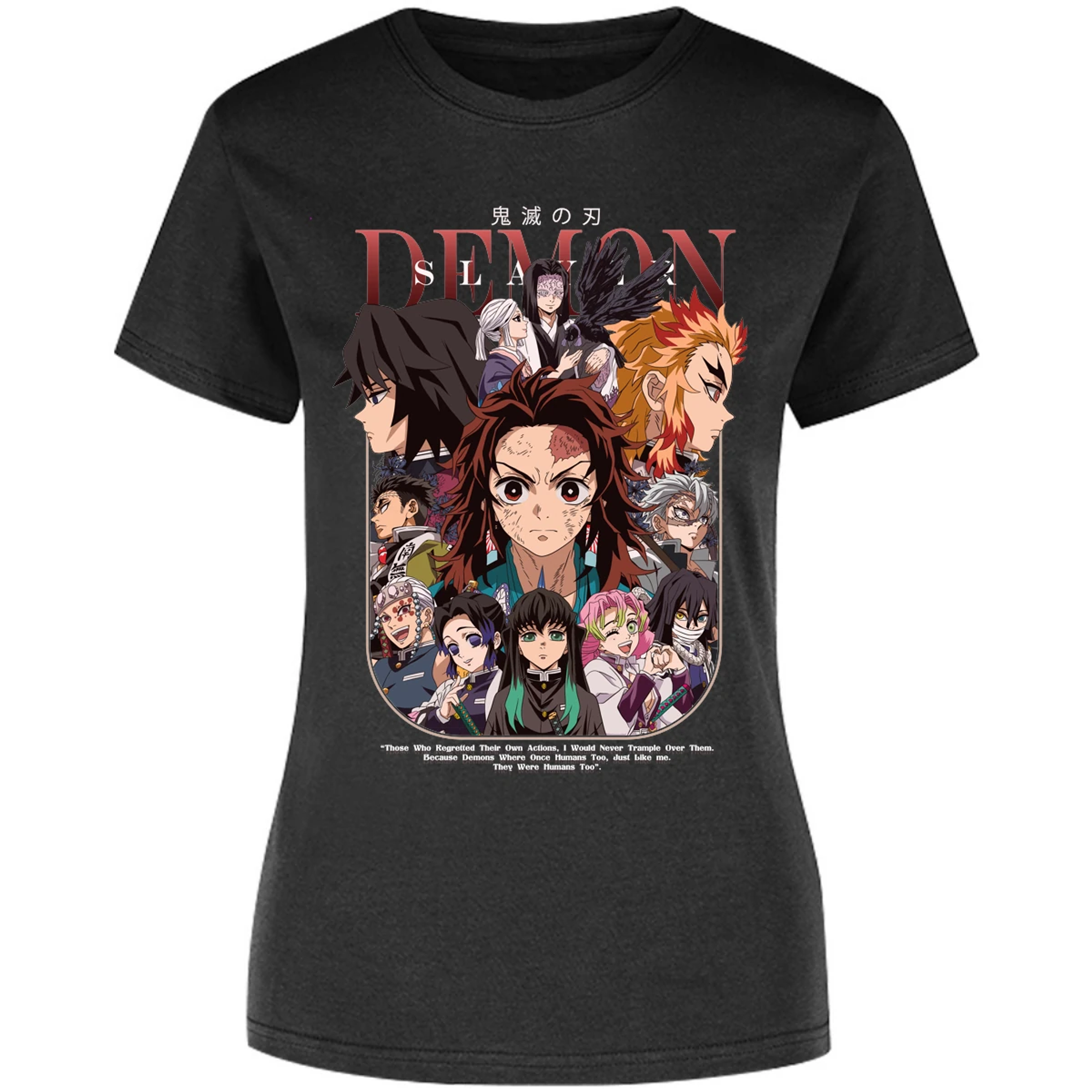 Blusa Demon Slayer Demon Slayer Cazadores Blusa para Mujer 5