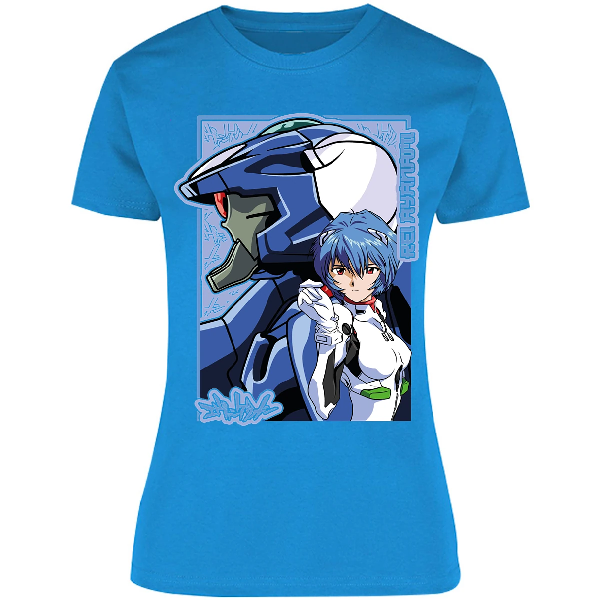 Blusa Evangelion Rei Eva 02 Blusa para Mujer 7
